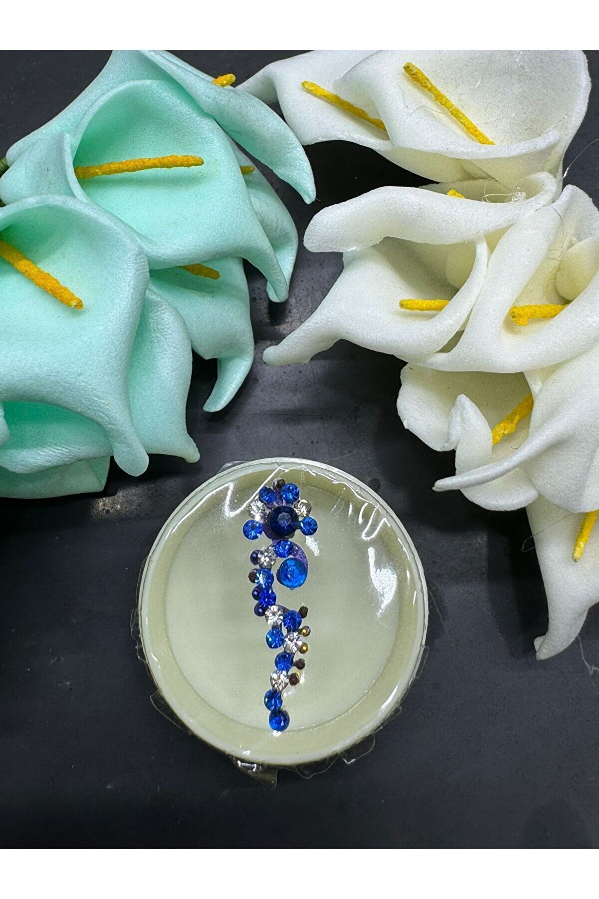 Ai̇rbrush Tattoo Yüz Taşı Face Gems Yapışkan Burun Parmak Hızma Model49