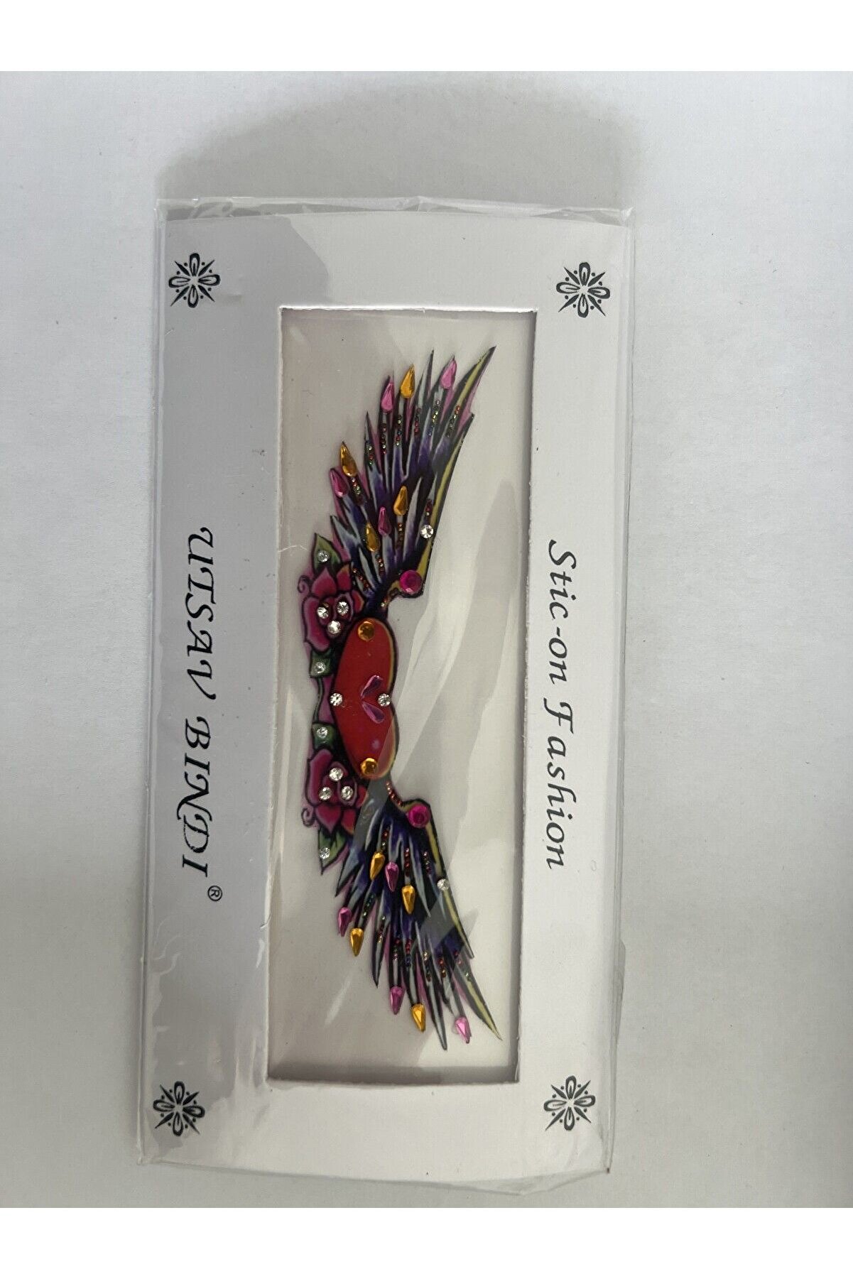 Ai̇rbrush Tattoo Taşlı Yapıştırma Dövme 3 Adet Bi̇rden Set9