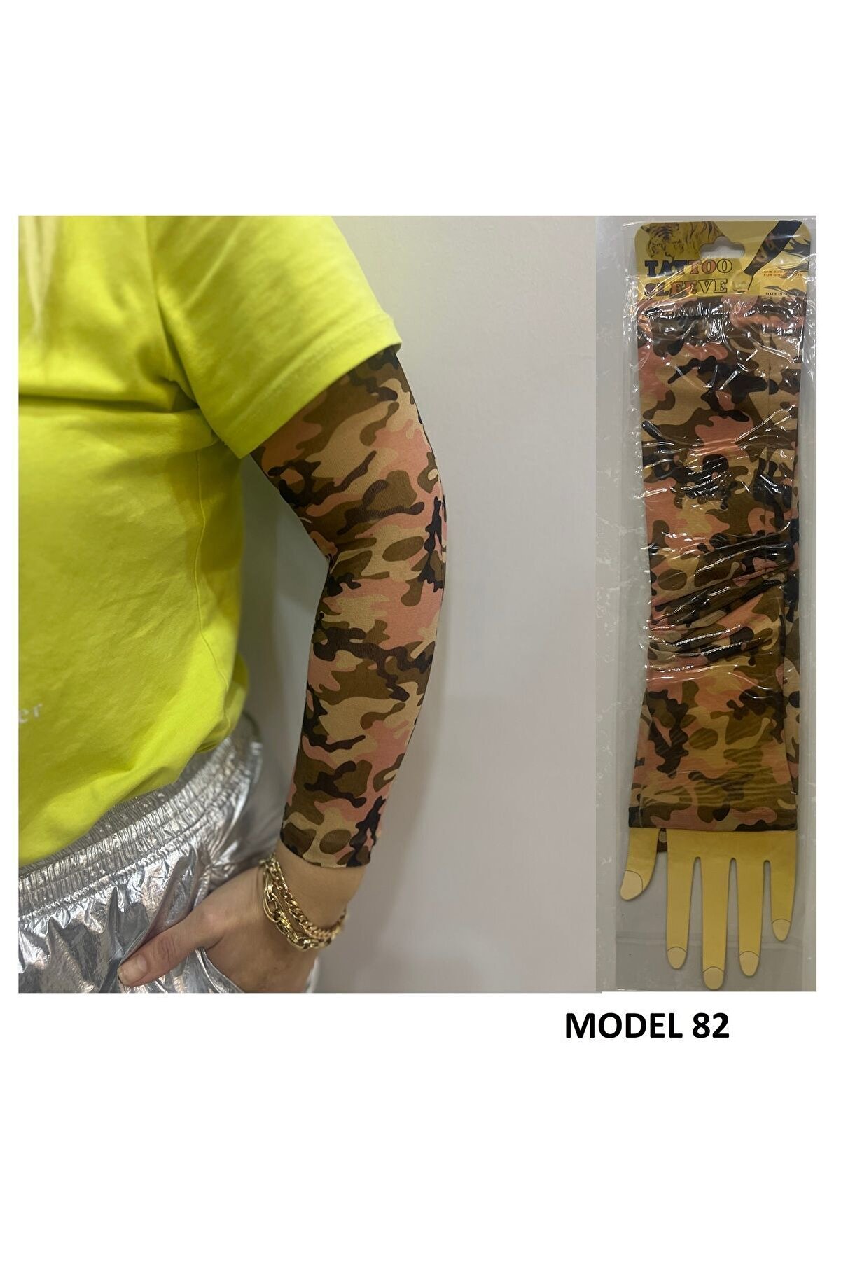 Ai̇rbrush Tattoo Kızlar Seri̇si̇ 3 Çi̇ft 6 Adet Gi̇yi̇lebi̇li̇r Dövme Sleeve Tattoo  Set28