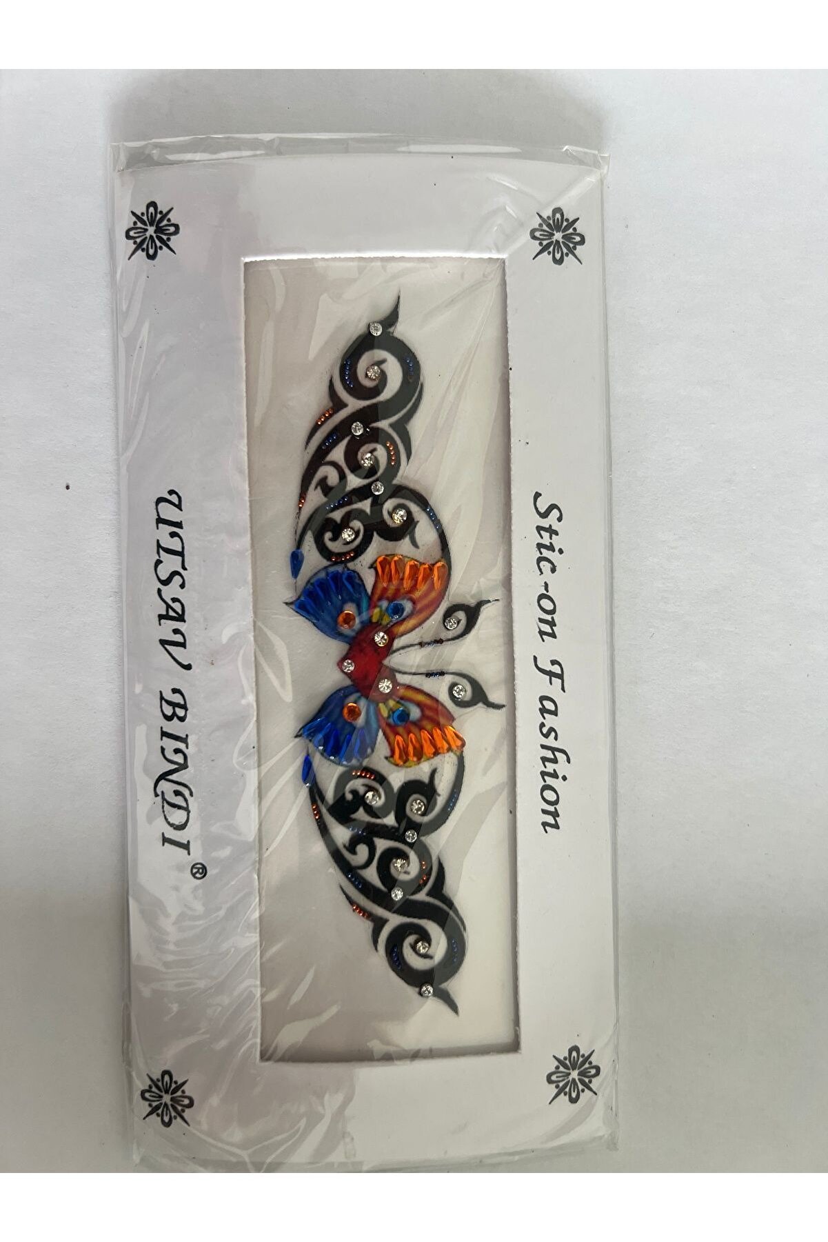 Ai̇rbrush Tattoo Taşlı Yapıştırma Dövme 3 Adet Bi̇rden Set5
