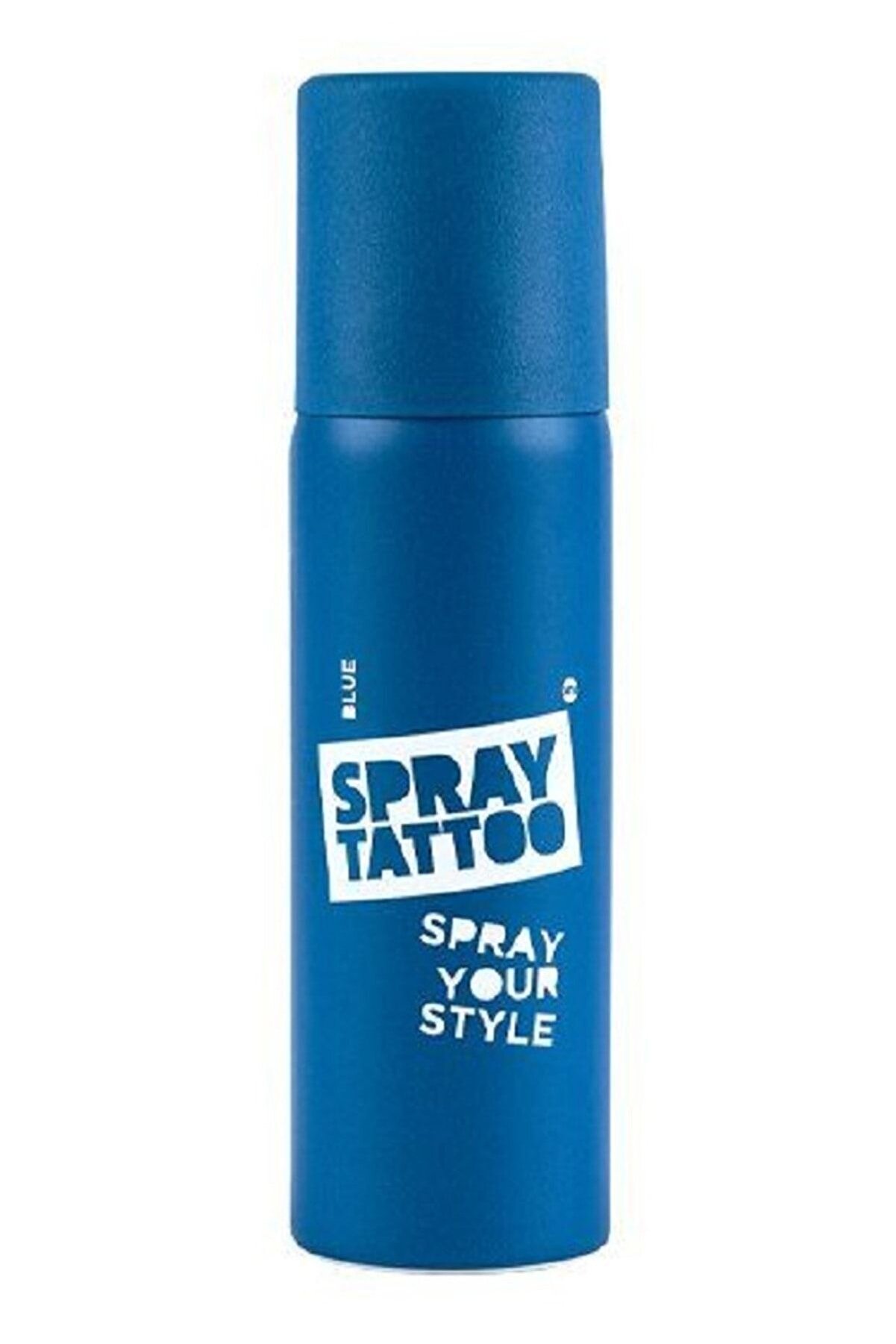 One Spray Tattoo Spray Tattoo Mavi̇ Geçi̇ci̇ Sprey Dövme Şablon Hedi̇yeli̇