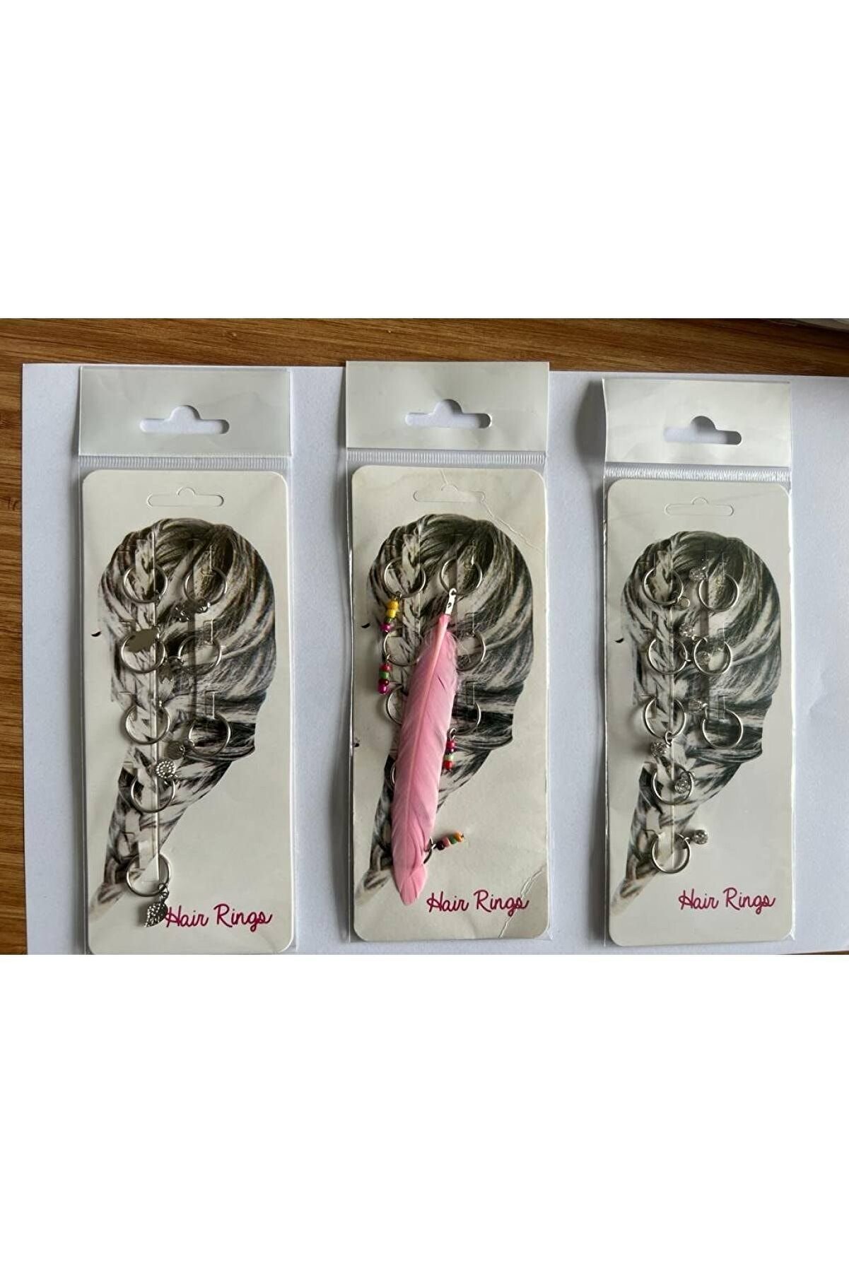 Ai̇rbrush Tattoo Saç Yüzüğü 3 Kartela Model 8