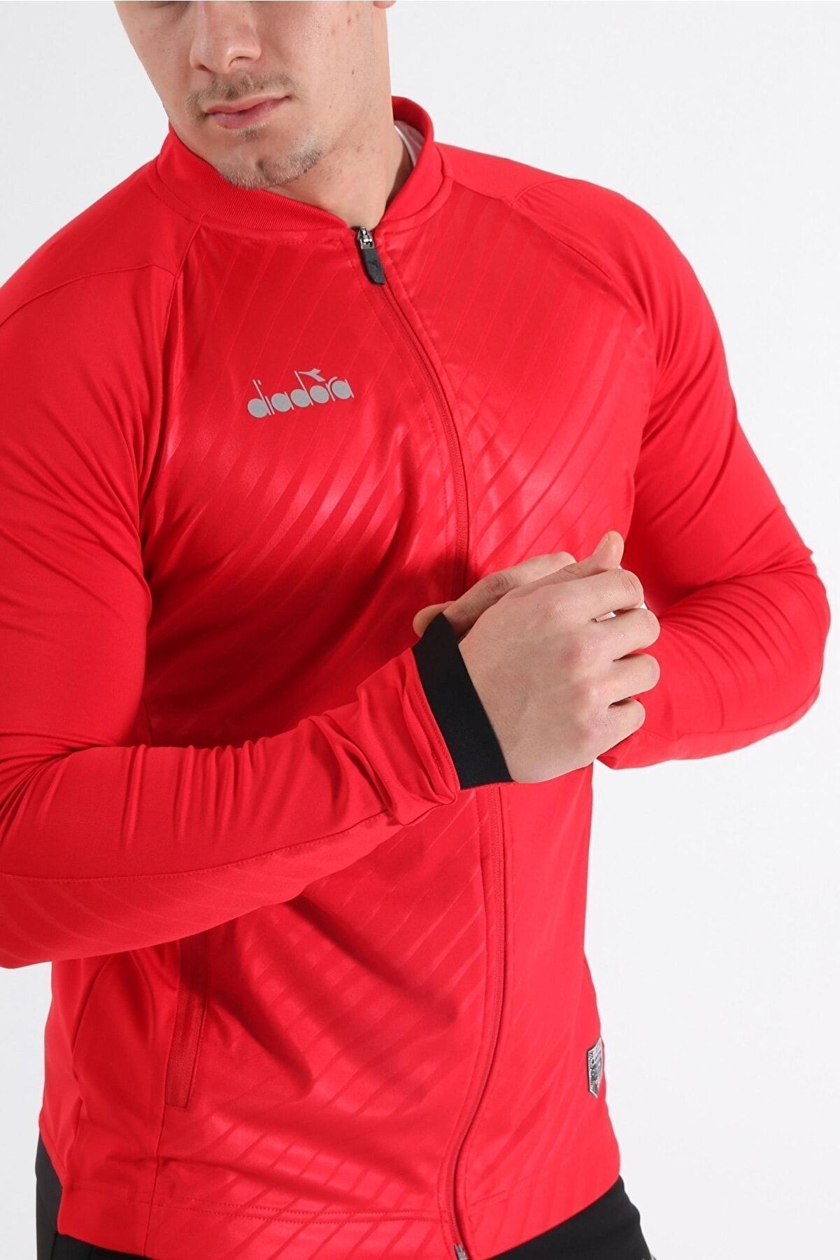 Di̇adora Eli̇te Kamp Eşofmanı Tek Üst Kırmızı