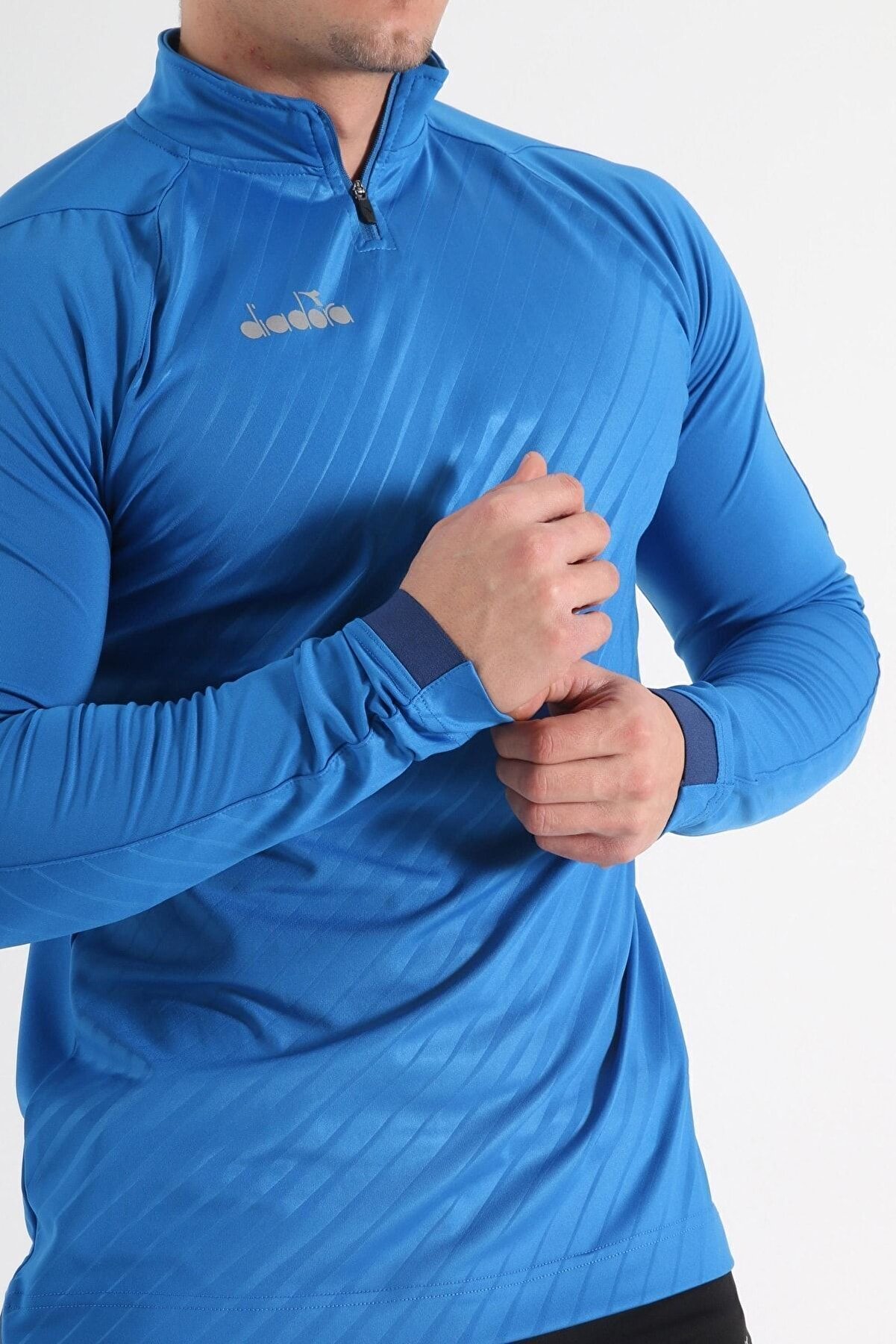 Di̇adora Eli̇te Antrenman Eşofmanı Tek Üst Saks