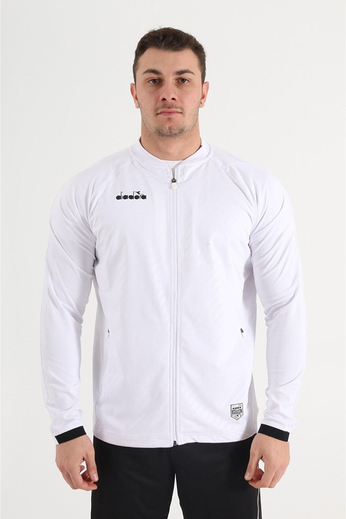 Di̇adora Eli̇te Kamp Eşofmanı Tek Üst Beyaz