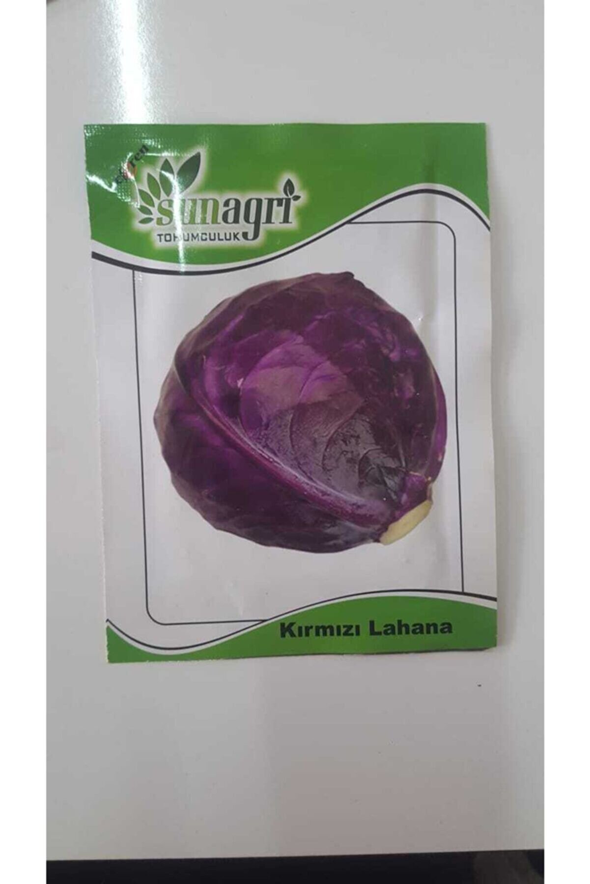 Sunagri̇ Kırmızı Lahana Tohumu 1 Paket %100 Y&uuml;ksek Veri̇mli̇di̇r.