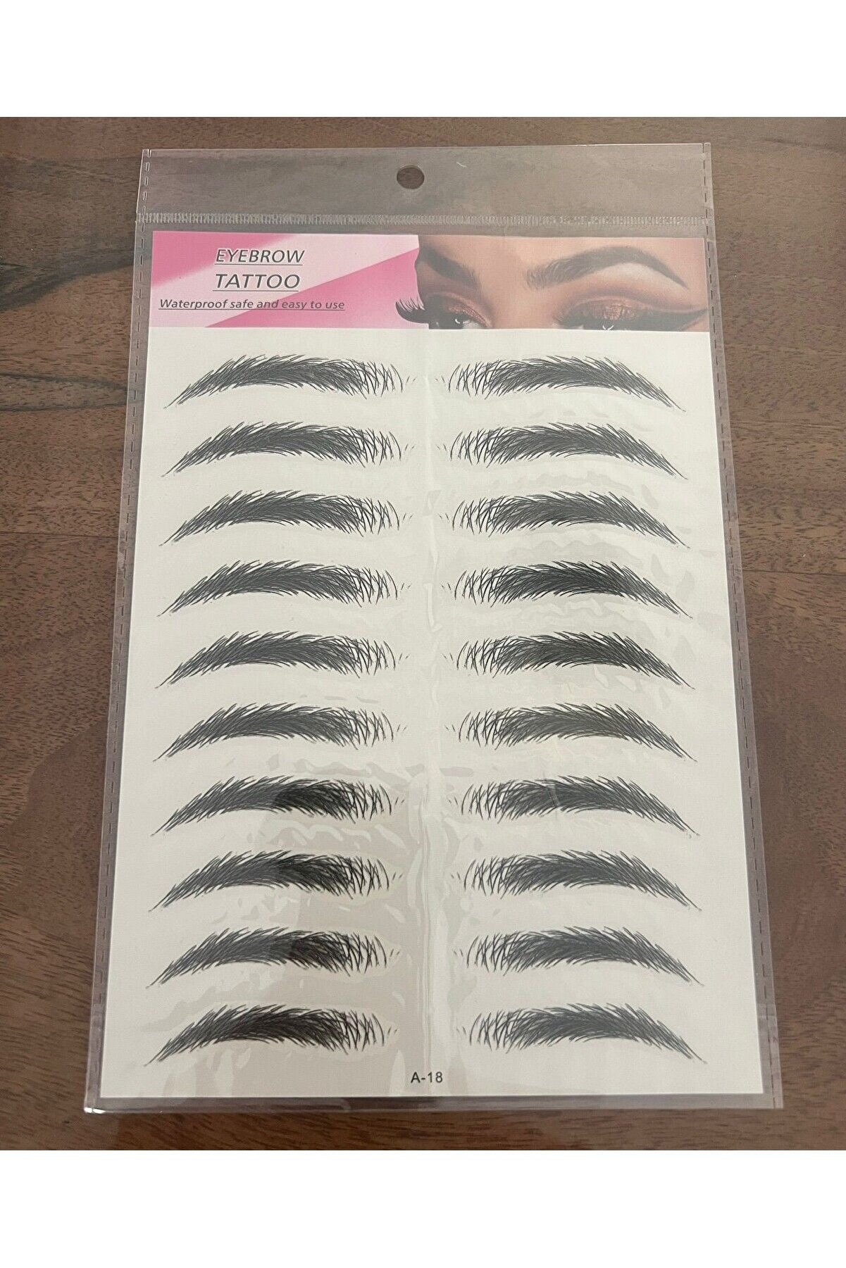 Ai̇rbrush Tattoo Seyrek Kaşlar İ&ccedil;i̇n 10 &Ccedil;i̇ft Kaş D&ouml;vmesi̇ Ge&ccedil;i̇ci̇ D&ouml;vme