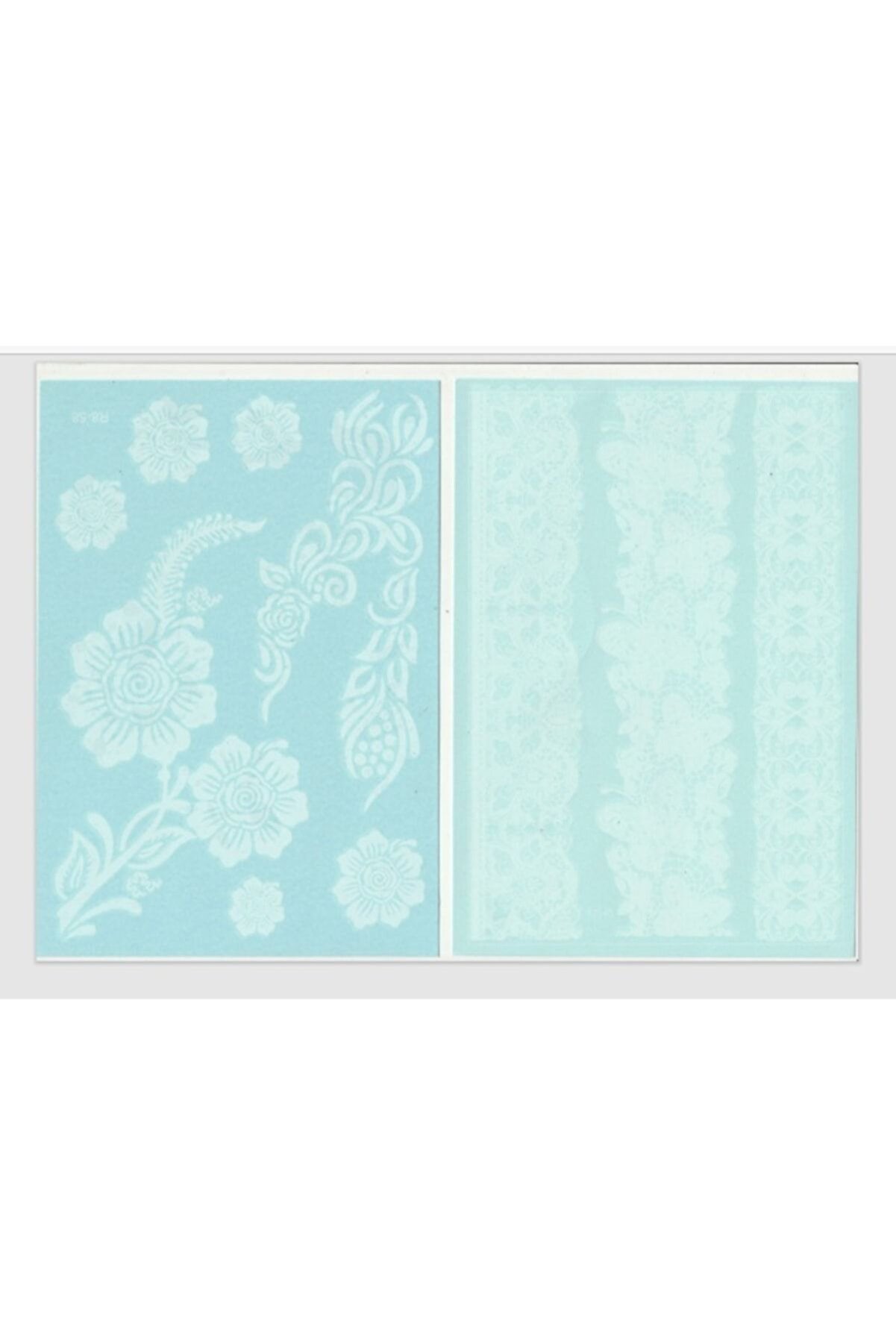 Ai̇rbrush Tattoo Beyaz Kına Geli̇n Dövmesi̇ Model4