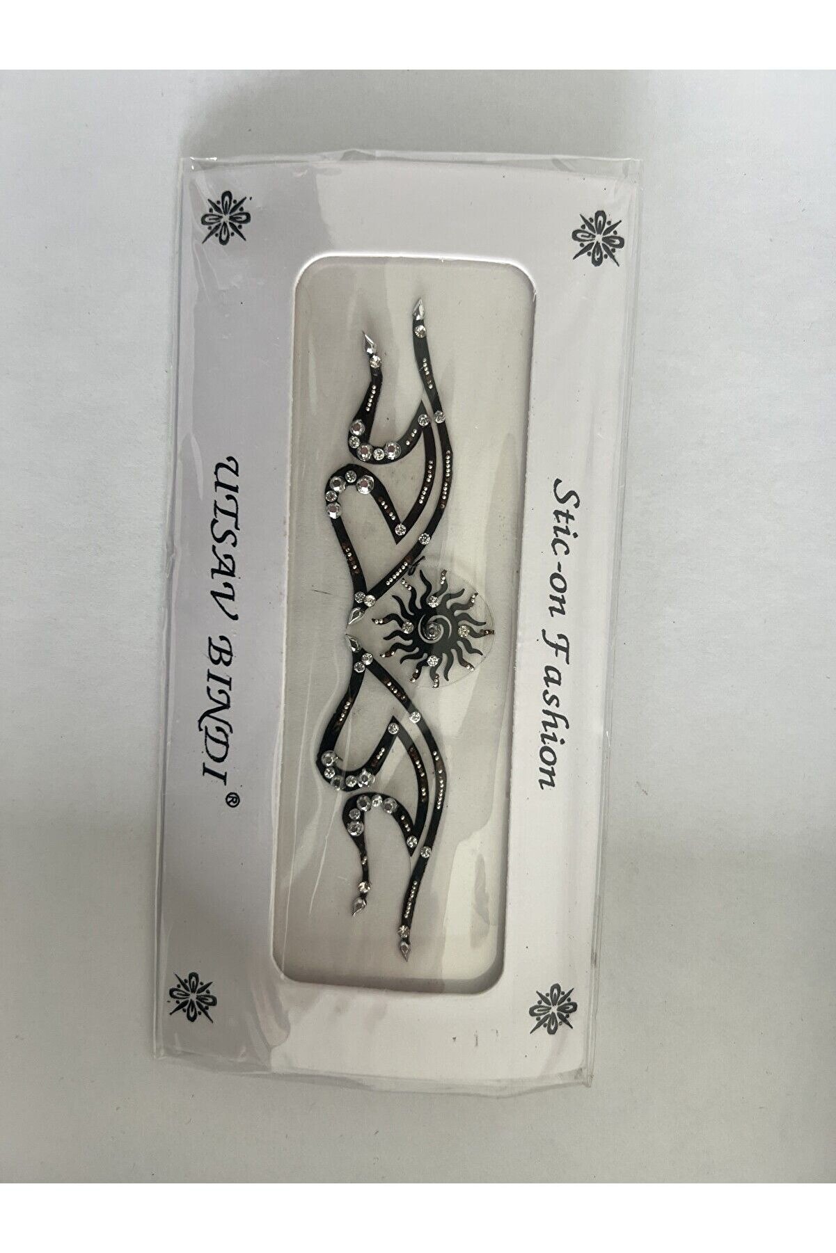 Ai̇rbrush Tattoo Taşlı Yapıştırma Dövme 3 Adet Bi̇rden Set14