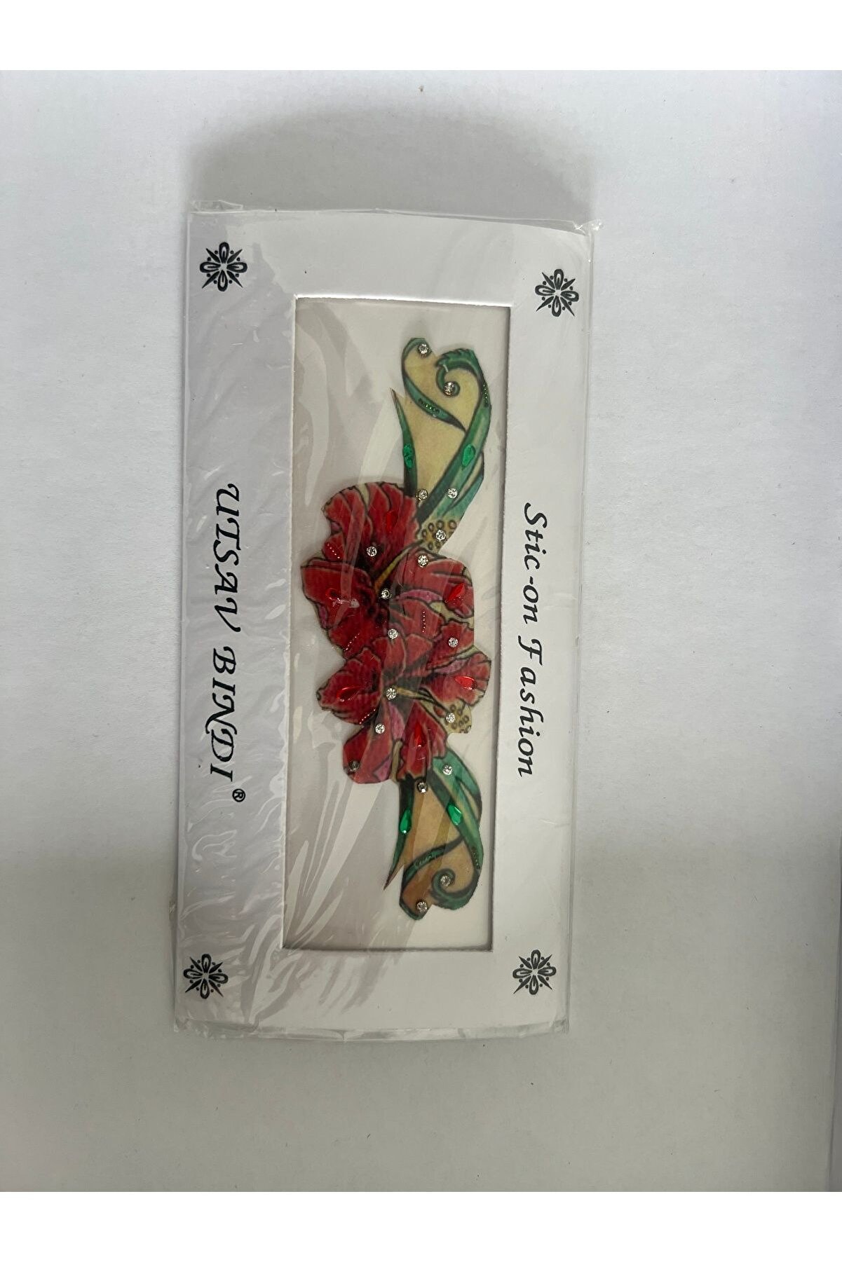 Ai̇rbrush Tattoo Taşlı Yapıştırma Dövme 3 Adet Bi̇rden Set4