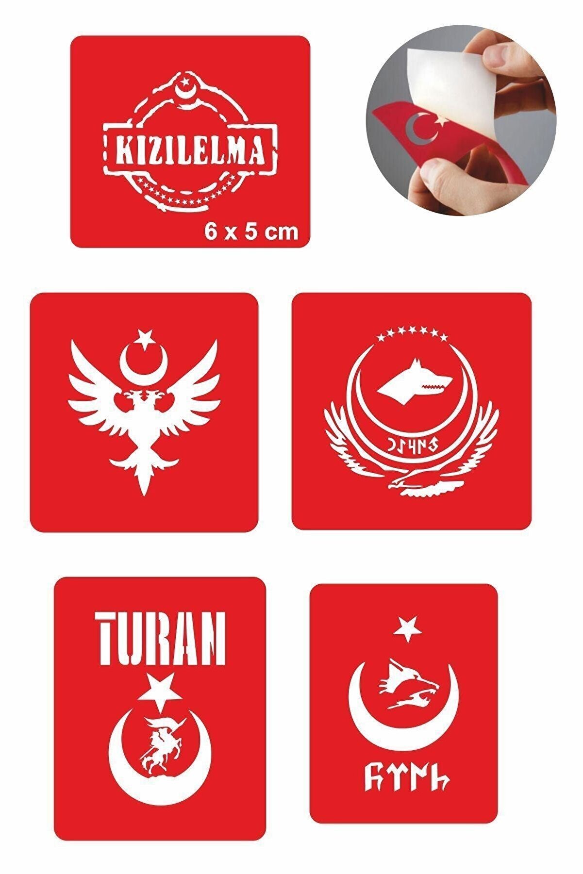 Ai̇rbrush Tattoo Türklük Modelleri̇ Dövme Şablonu Kına Deseni̇