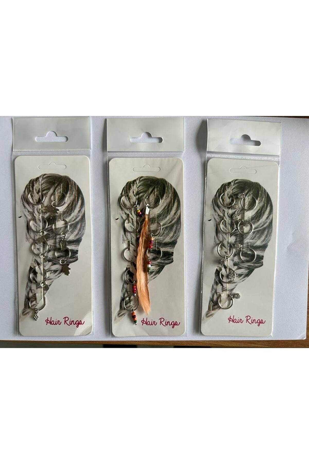 Ai̇rbrush Tattoo Sa&ccedil; Y&uuml;z&uuml;ğ&uuml; 3 Kartela Model 7