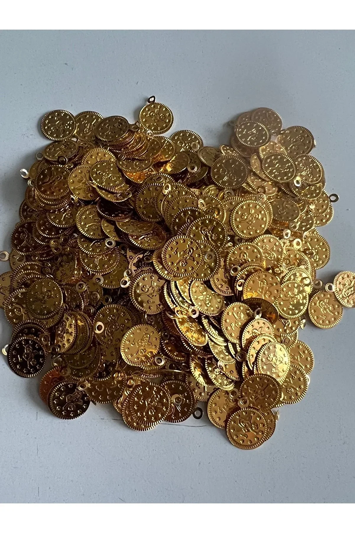 Ai̇rbrush Tattoo Dekorati̇f Yapay Osmanlı Penez Parası 100 Adet Bi̇rden