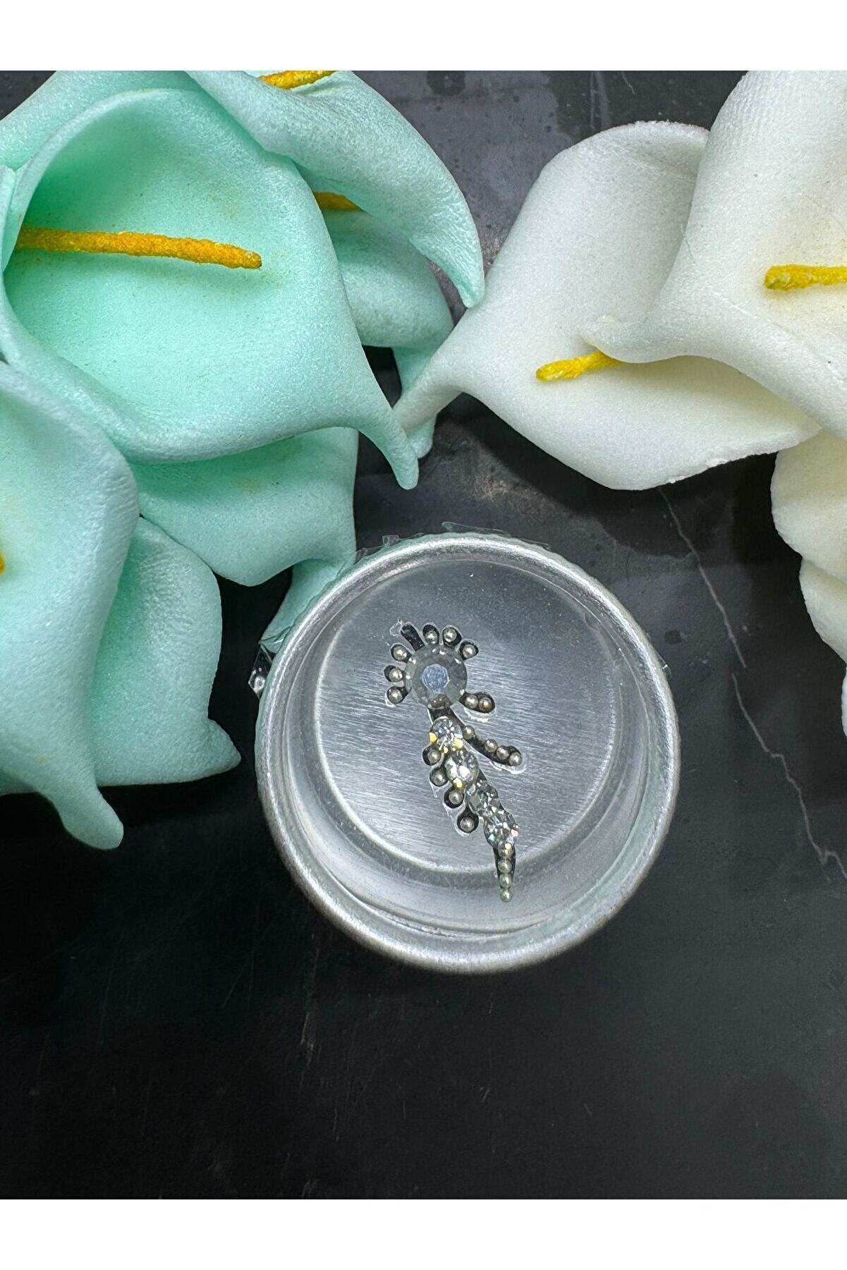 Ai̇rbrush Tattoo Yüz Taşı Face Gems Yapışkan Burun Parmak Hızma Model5