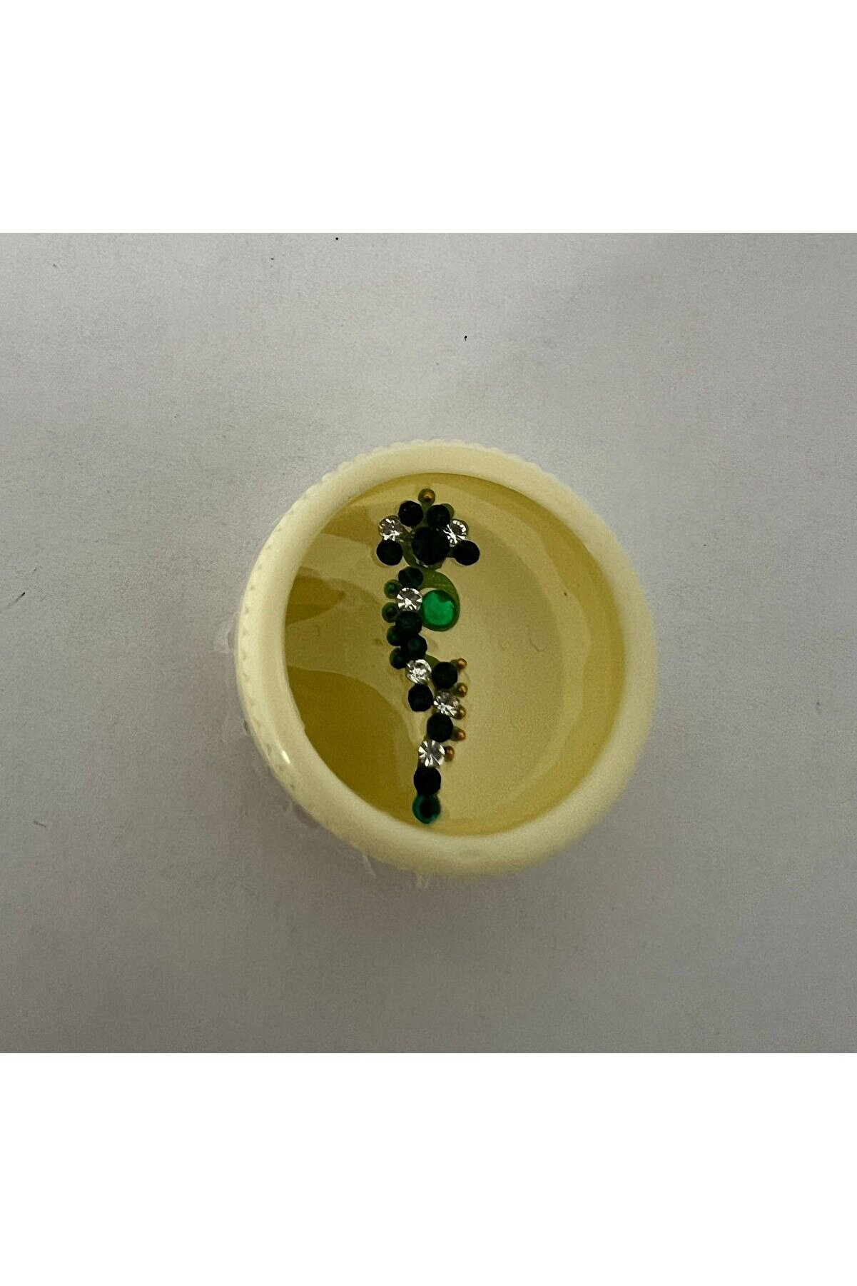 Ai̇rbrush Tattoo Yapışkanlı Yüz Taşı Face Gems 3 Adet Bi̇rden Burun Parmak Hızma Modeli̇ 1