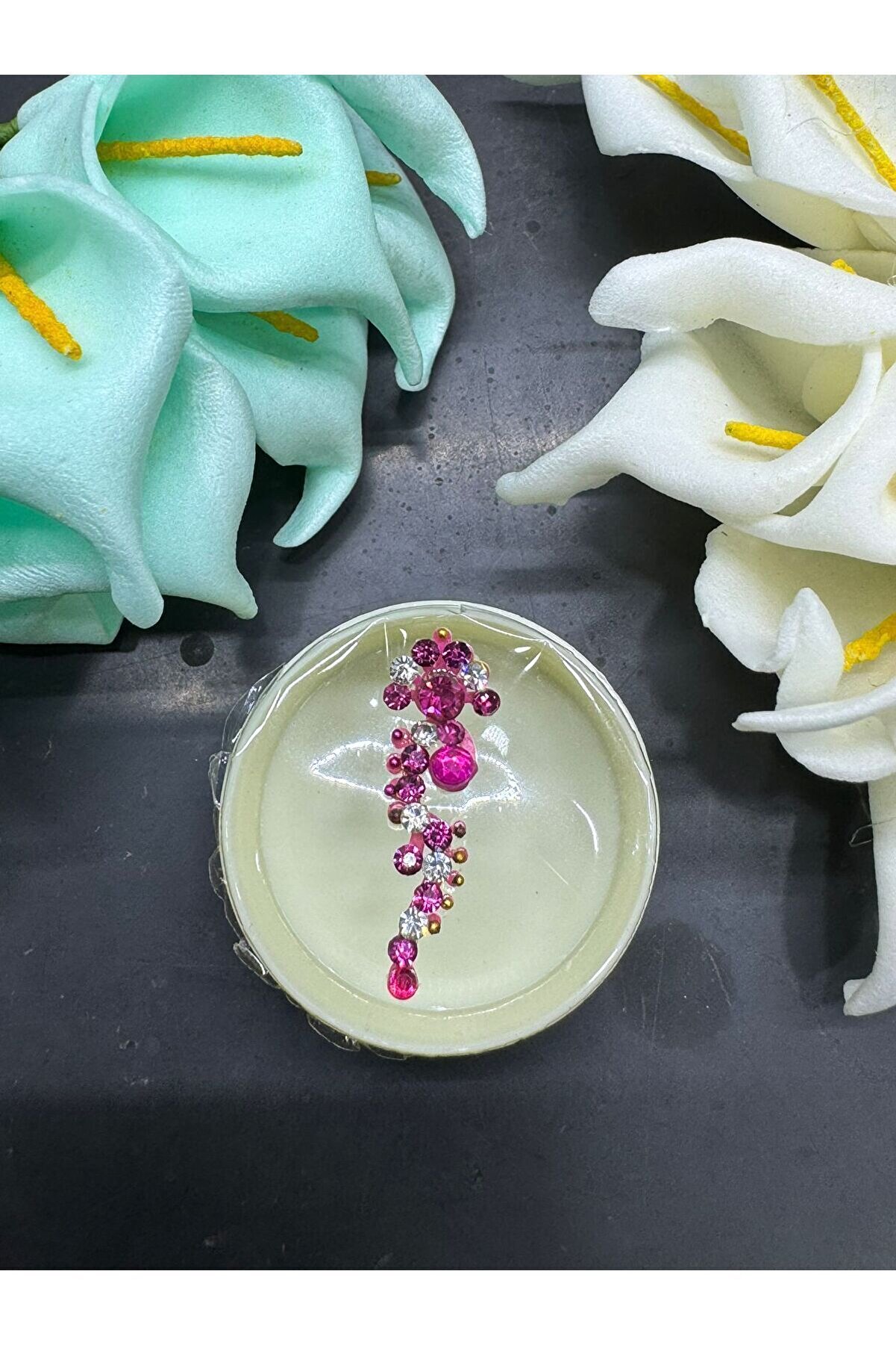 Ai̇rbrush Tattoo Yüz Taşı Face Gems Yapışkan Burun Parmak Hızma Model43