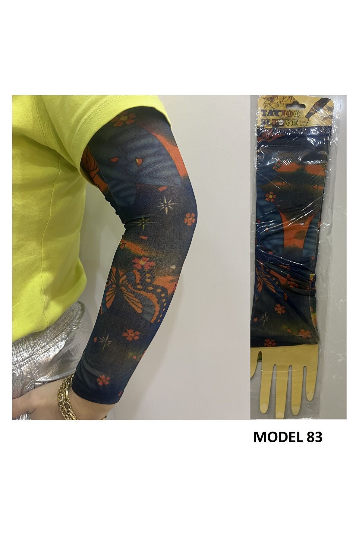 Ai̇rbrush Tattoo Kızlar Seri̇si̇ 3 Çi̇ft 6 Adet Gi̇yi̇lebi̇li̇r Dövme Sleeve Tattoo  Set28