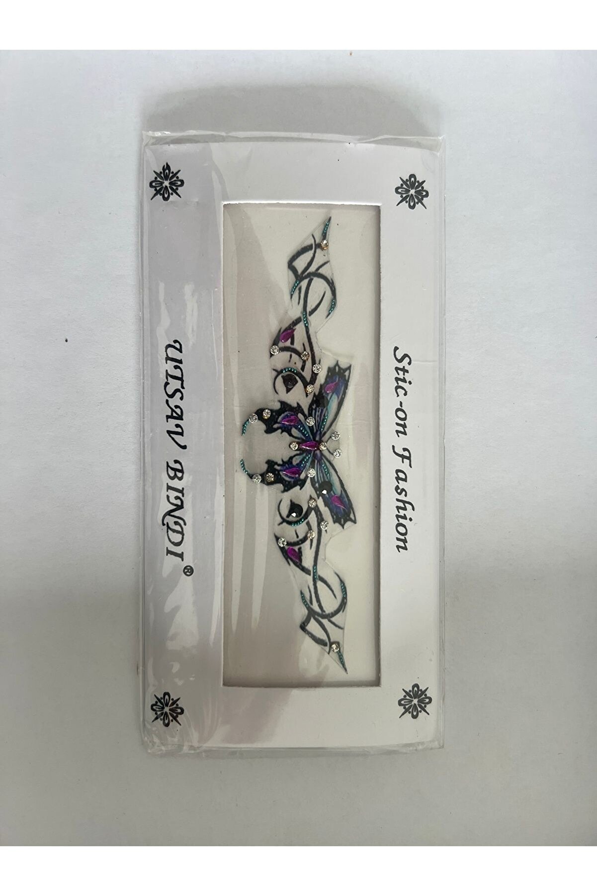 Ai̇rbrush Tattoo Taşlı Yapıştırma Dövme 3 Adet Bi̇rden Set15