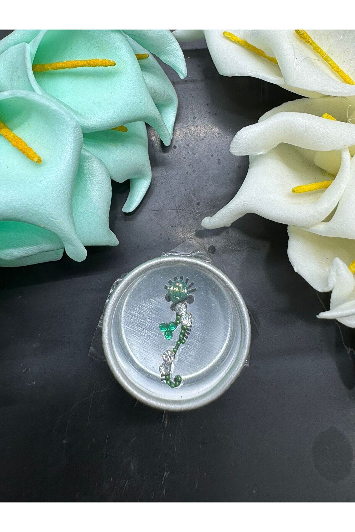 Ai̇rbrush Tattoo Yüz Taşı Face Gems Yapışkan Burun Parmak Hızma Model26