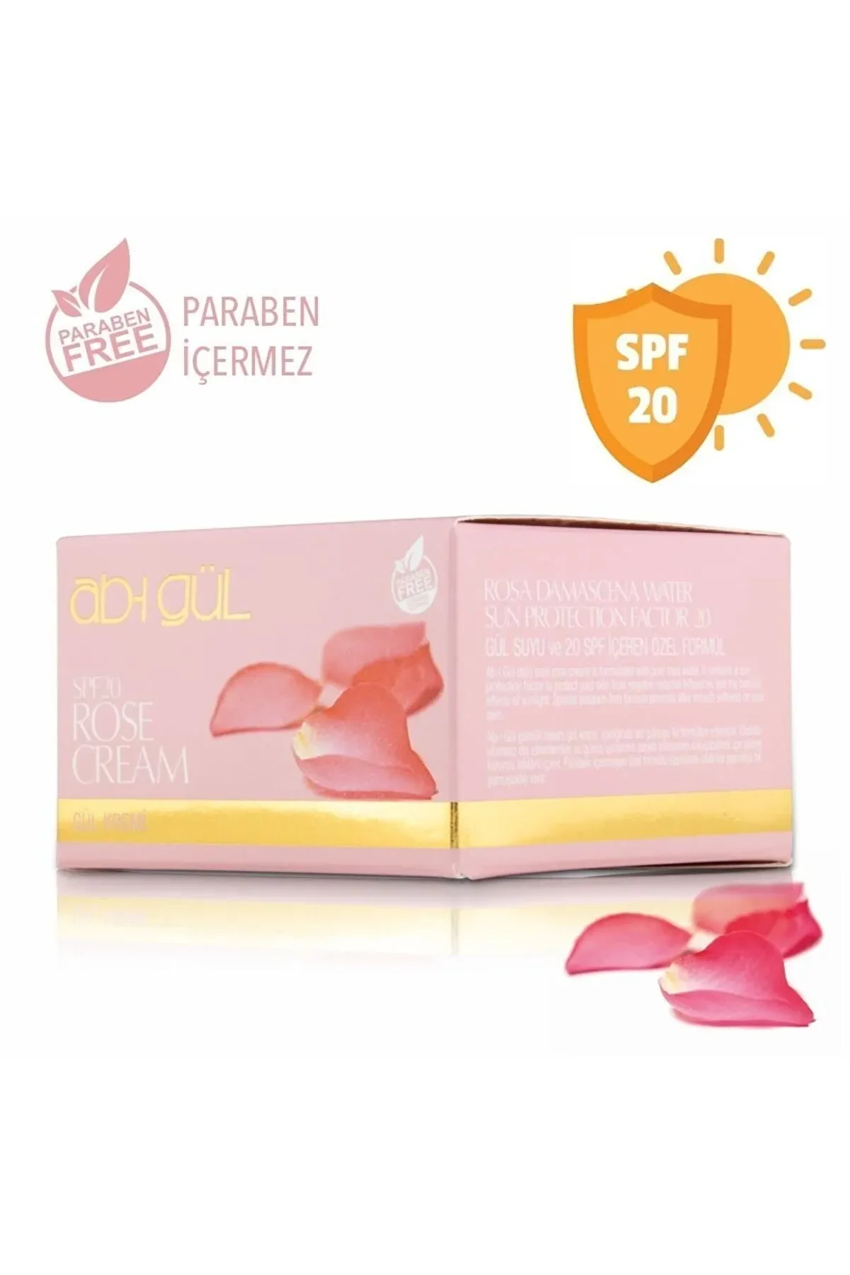 Nemlendi̇ri̇ci̇ Gündüz Gül Kremi̇ 45 Ml - Spf20 Koruma