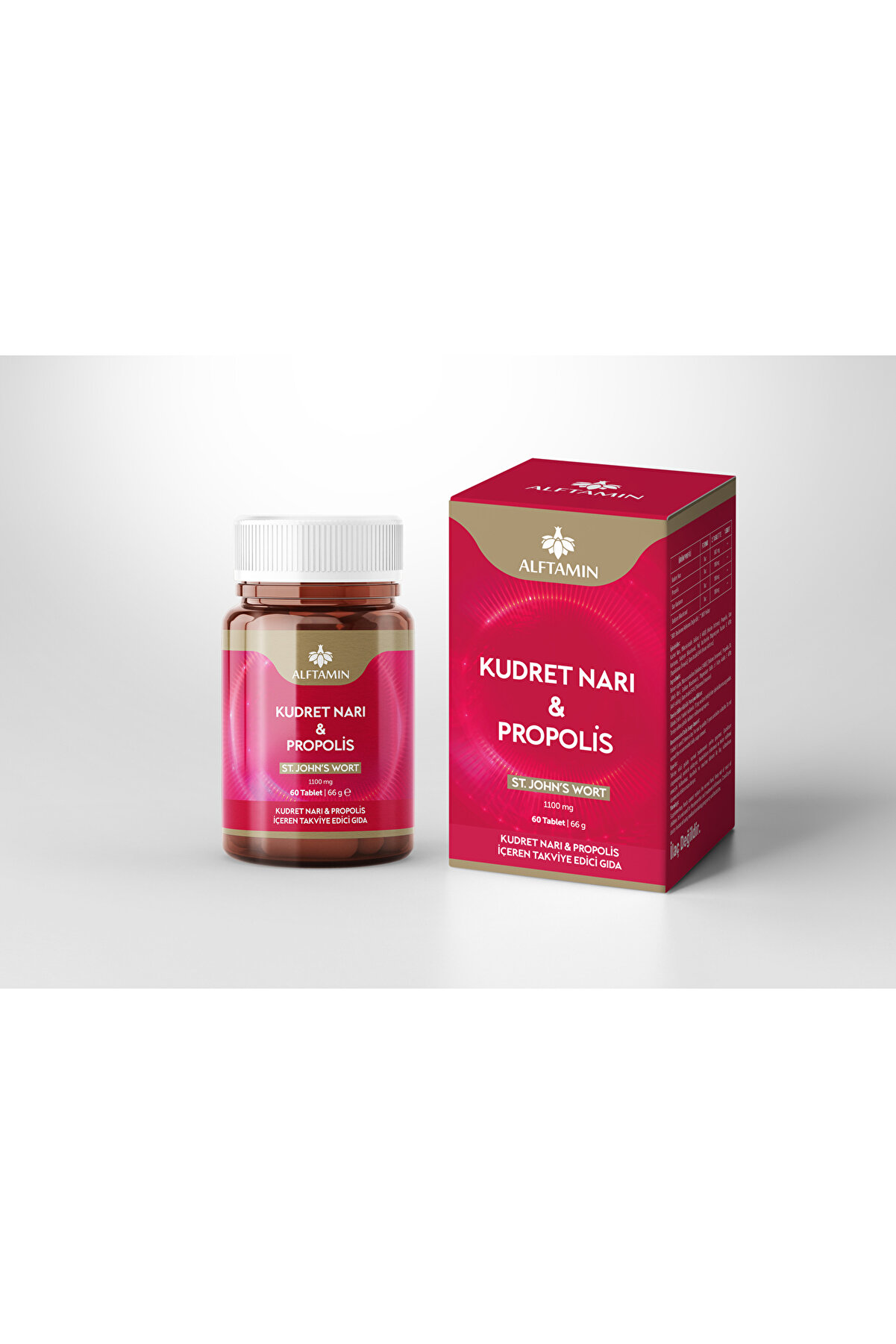 Alftami̇n Kudret Narı Propoli̇s 1100 Mg 60 Tablet