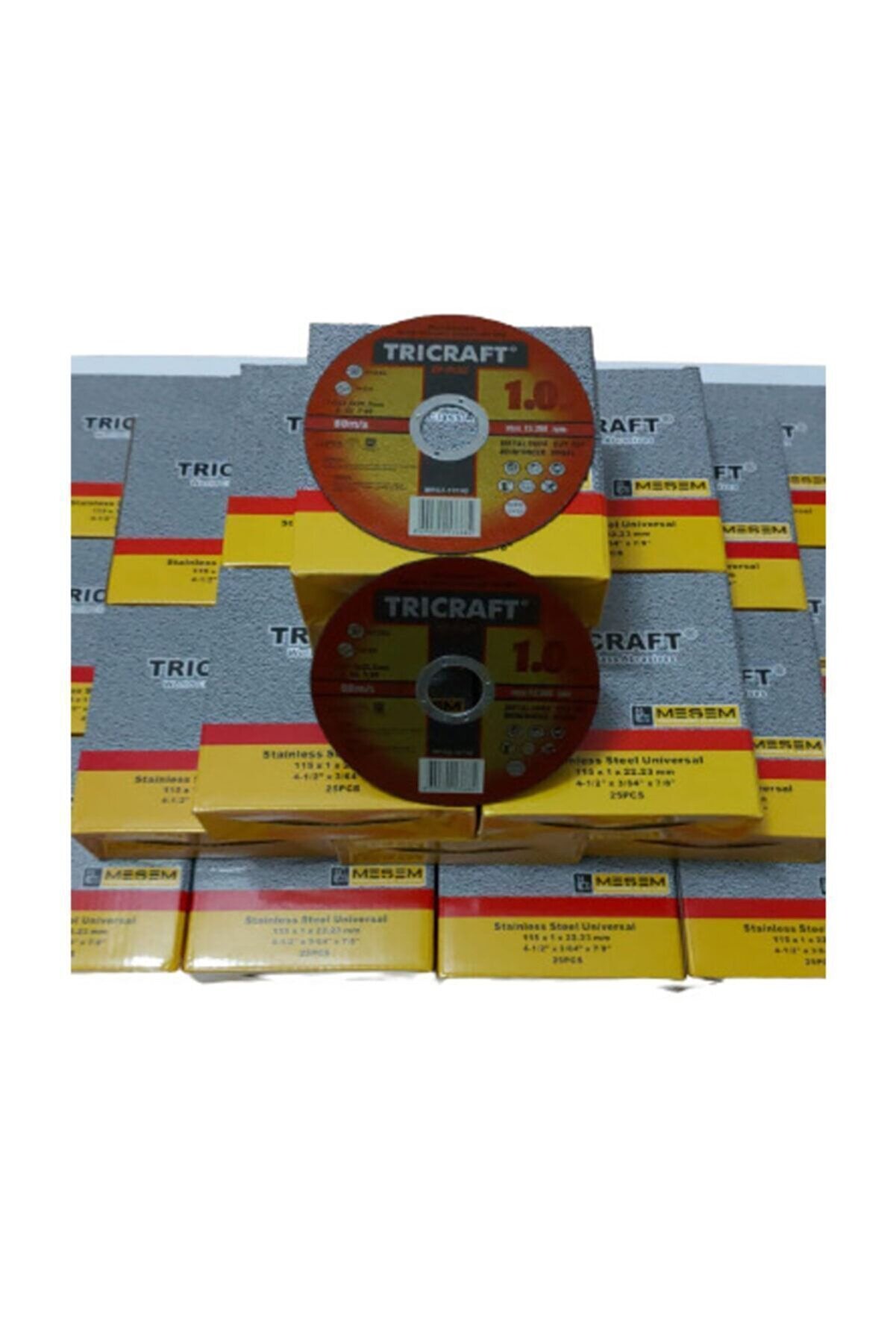 Tricraft Sufi Metal Kesici Spral Taş 600 Adet 115x1mm