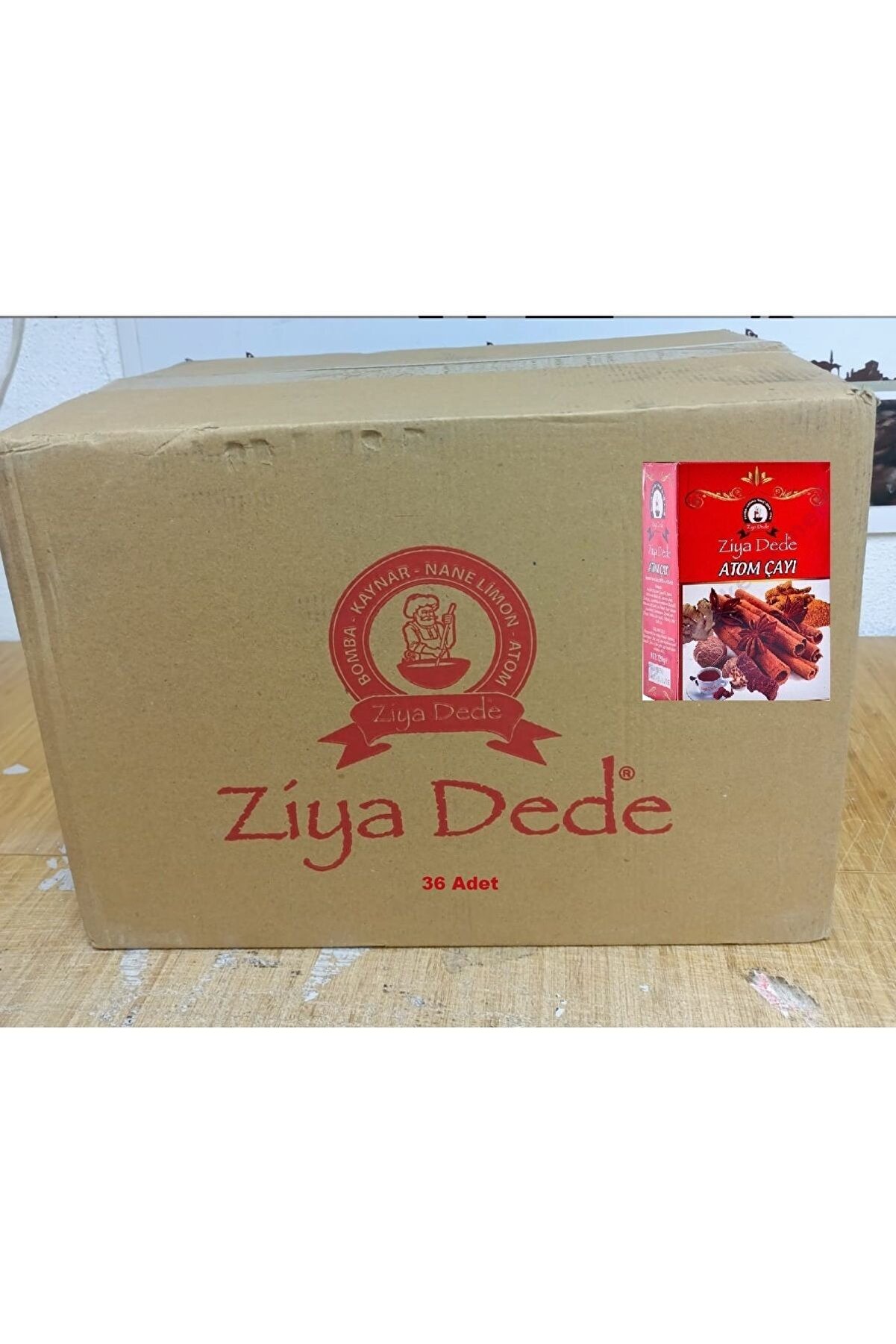 Atom Çayı (Kış/Bomba Çayı) 150 Gr X 36 Adet