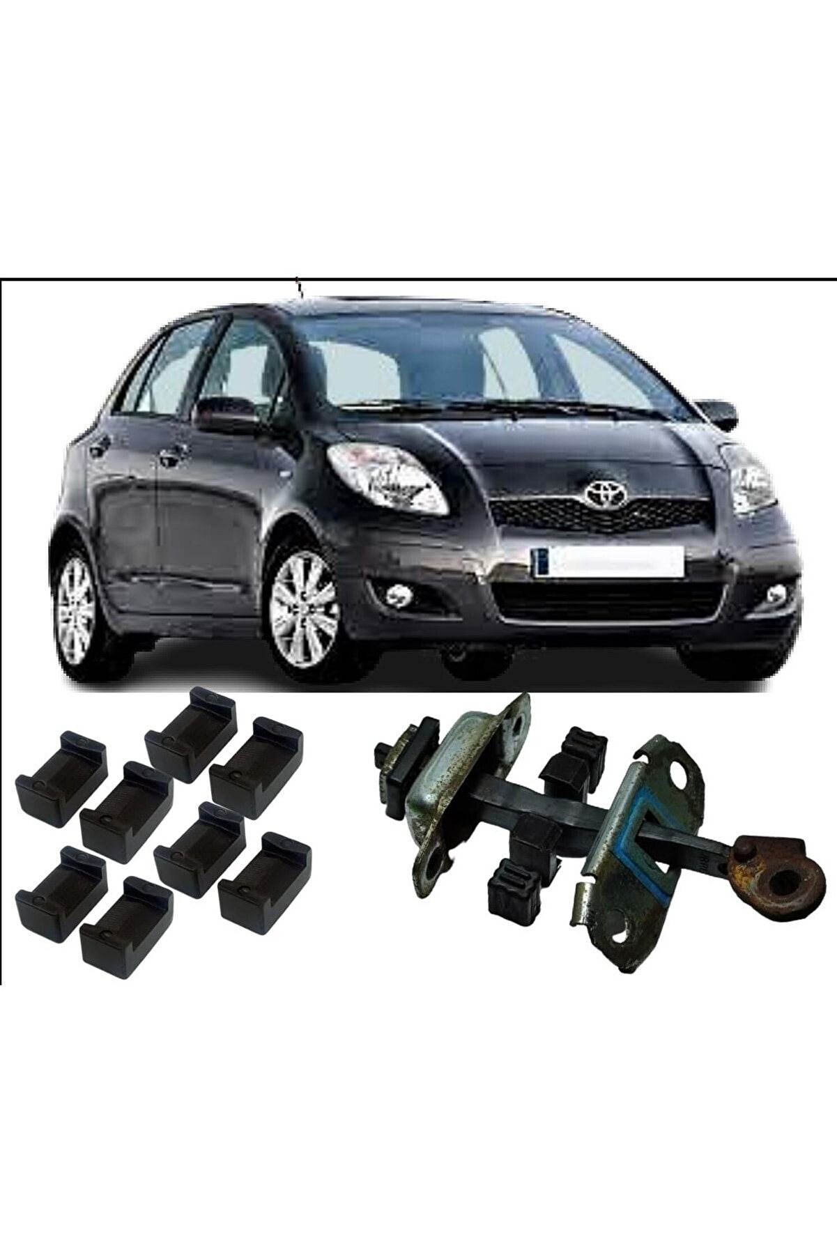 Artıdorttechnology Aynıg&uuml;n Kargo Toyota Yari̇s Kapı Gergi̇ Tami̇r Ki̇ti̇ 4 Kapı 1999-2003