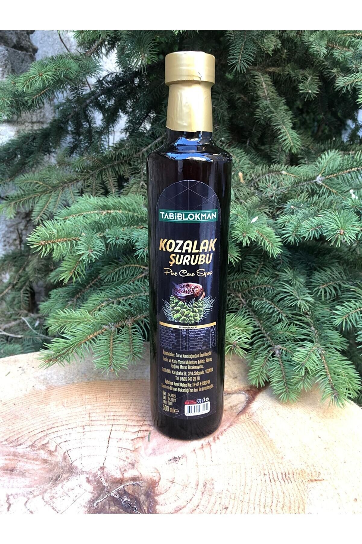Kozalak Şurubu 500 Ml (Doğal&Katkısız)