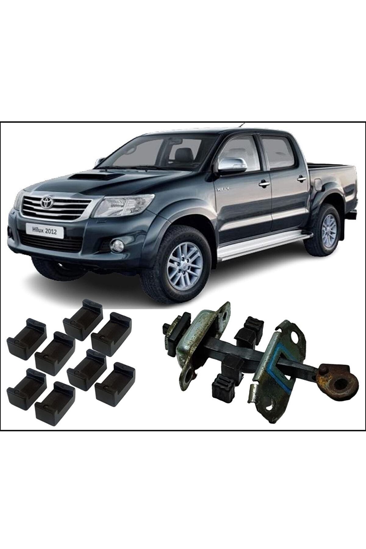 Artıdorttechnology Aynıg&uuml;n Kargo Toyota Hi̇lux Kapı Gergi̇ Tami̇r Ki̇ti̇ 4 Kapı 1978-2017