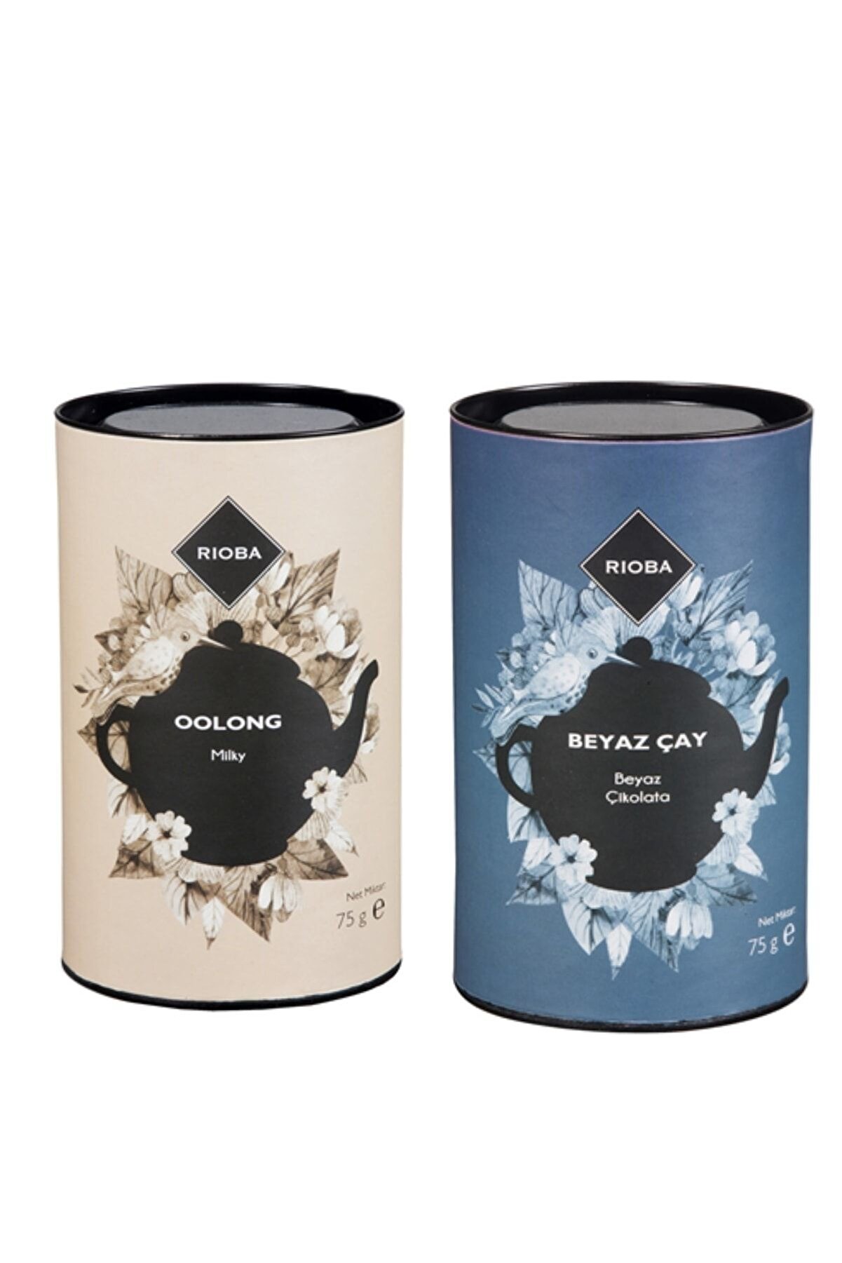 Ri̇oba Mılky Oolong Çayı 75 Gr.+ Beyaz Çay Beyaz Çi̇kolatalı 75 Gr.