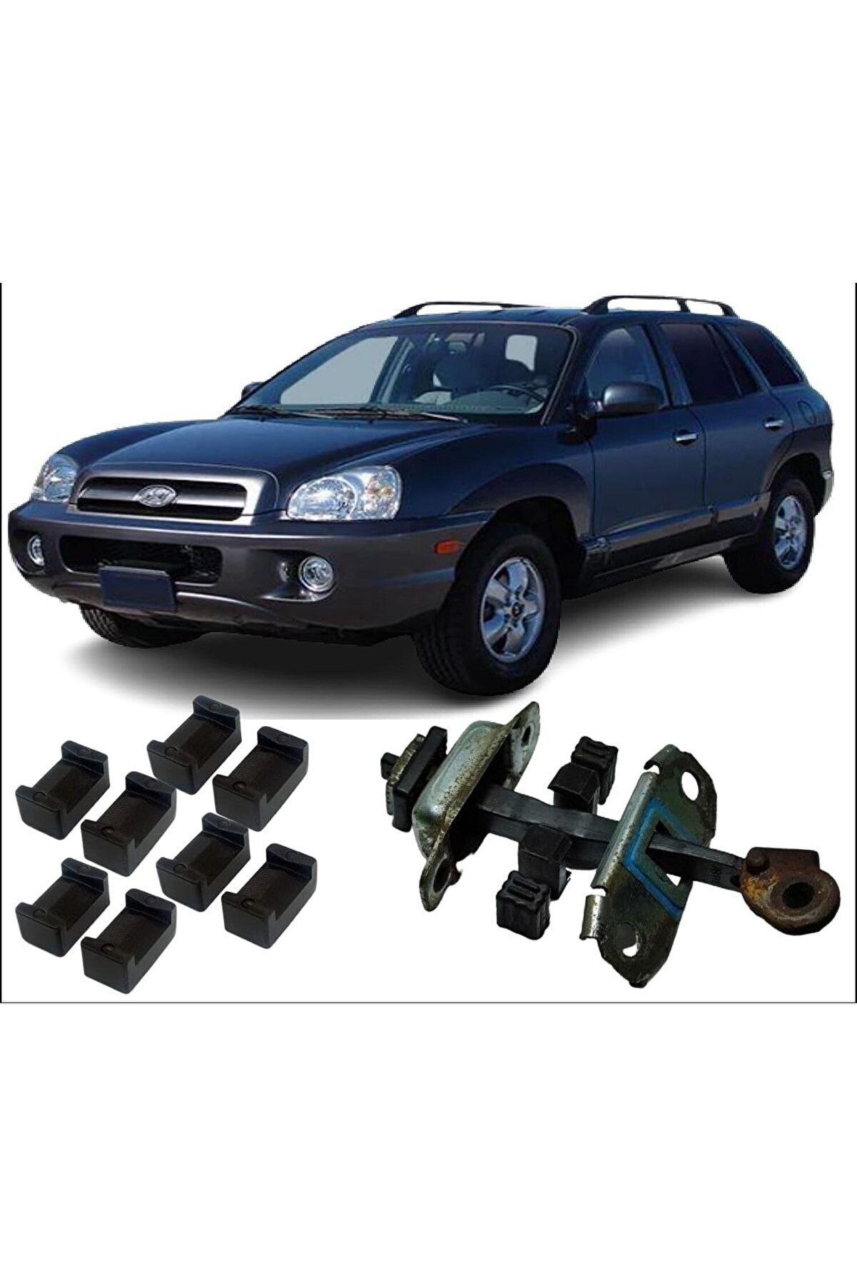 Artıdorttechnology Aynıg&uuml;n Kargo Hyundai̇ Santa Fe Kapı Gergi̇ Tami̇r Ki̇ti̇ 4 Kapı 2000-2012