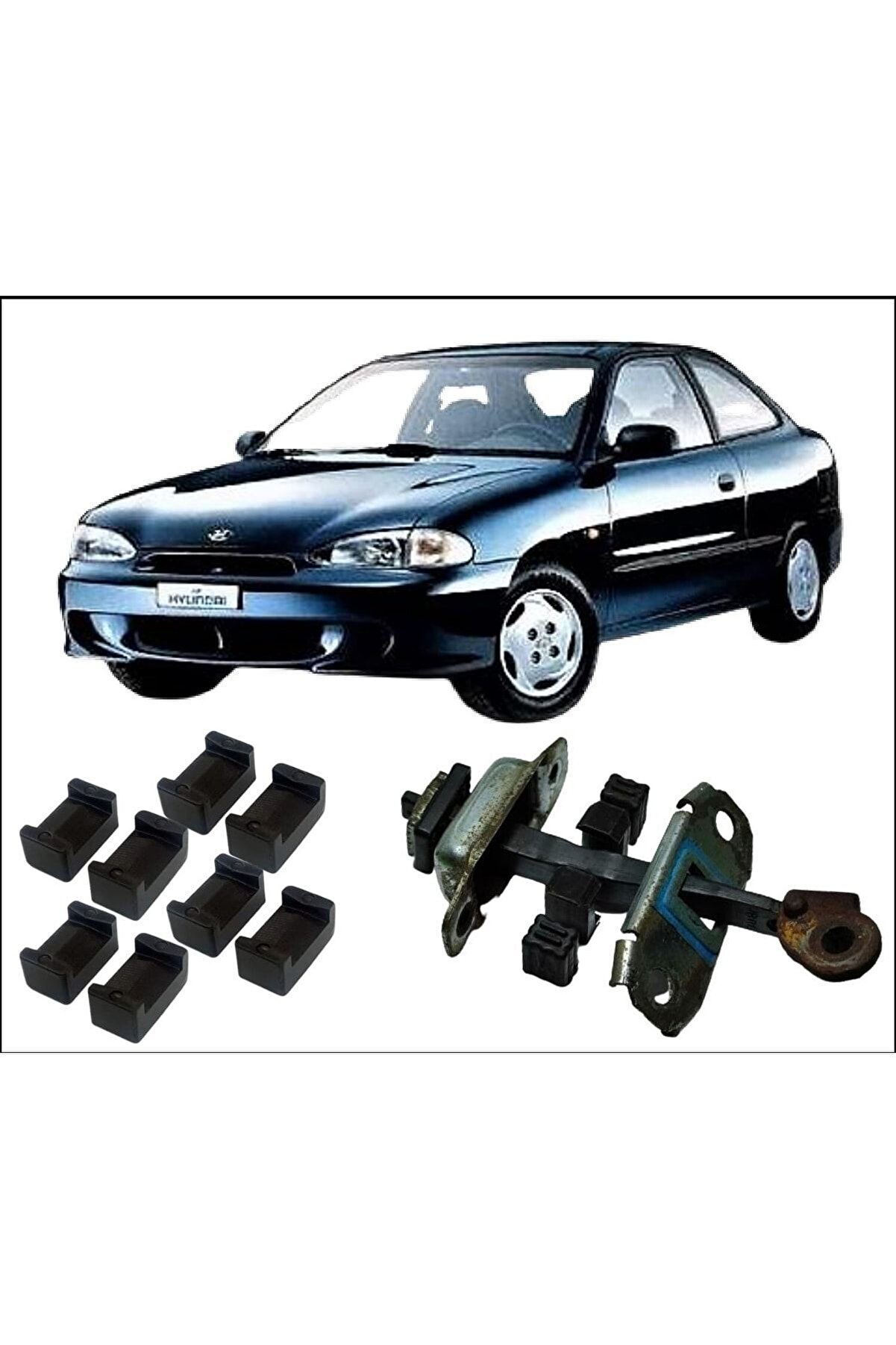 Artıdorttechnology Aynıg&uuml;n Kargo Hyundai̇ Yumurta Kasa Kapı Gergi̇ Tami̇r Ki̇ti̇ 4 Kapı 1995-2017