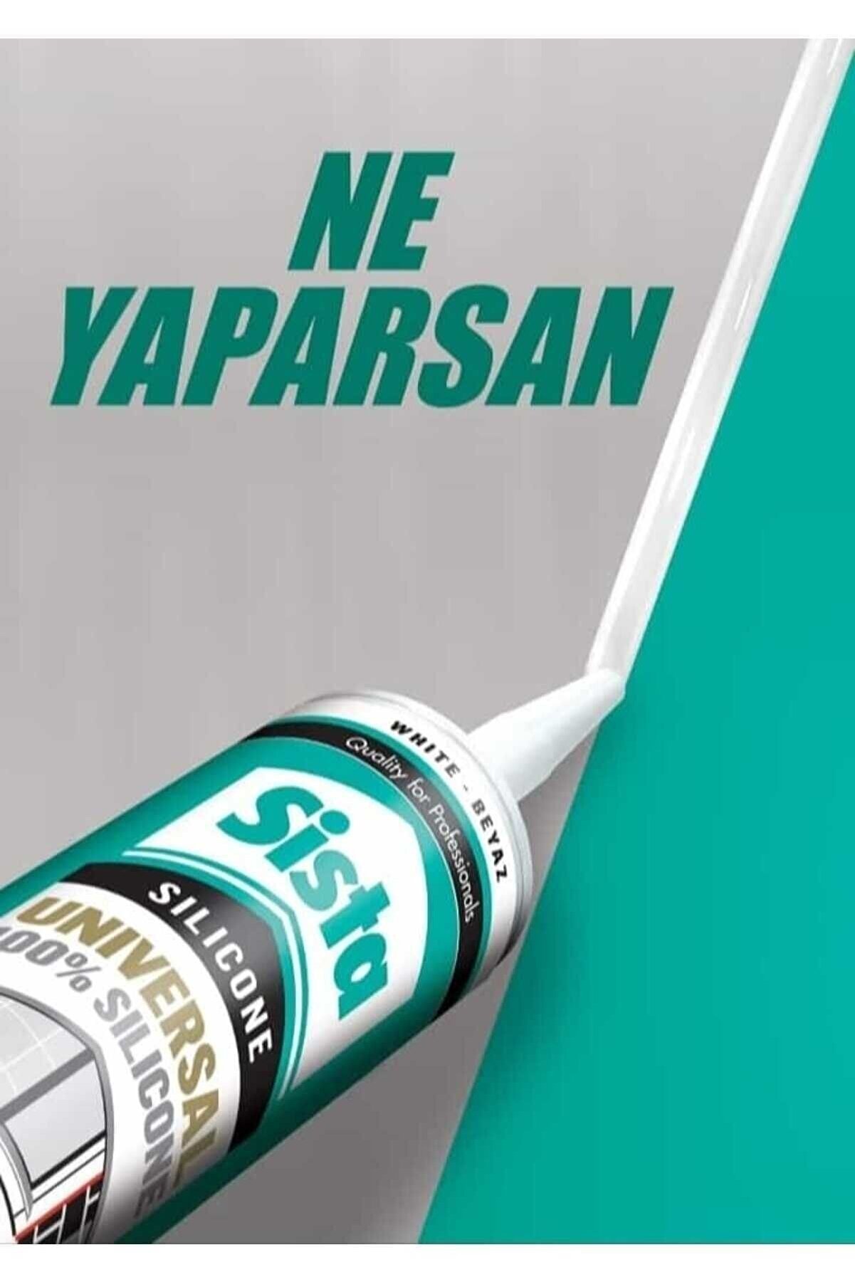 Si̇sta Kararmayan Kararmaz Si̇yahlaşmayan Hi̇jyeni̇k Anti̇bakteri̇yel Ekstra Beyaz Si̇li̇kon