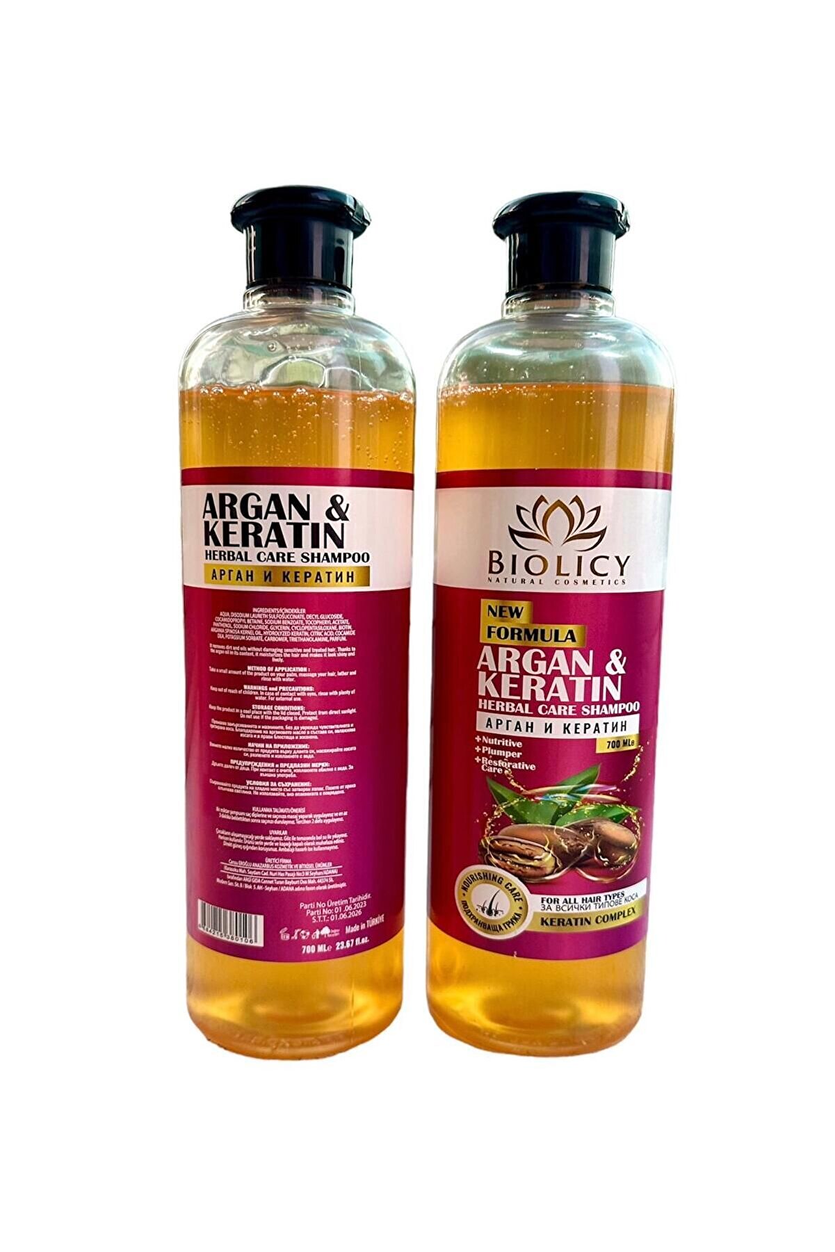 Argan & Kerati̇n Şampuanı 700 Ml 1+1