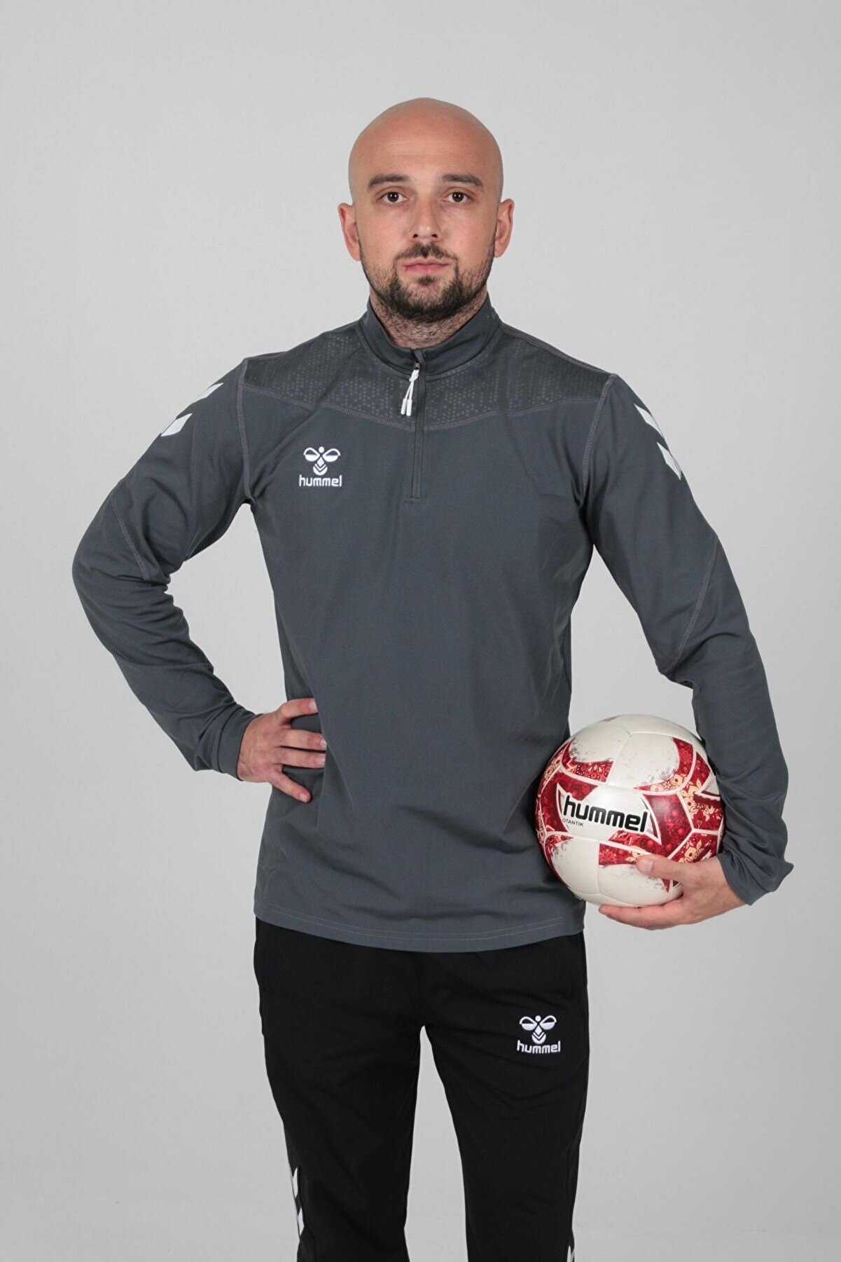 Hummel Oregon Antrenman Eşofman Üstü Antrasi̇t