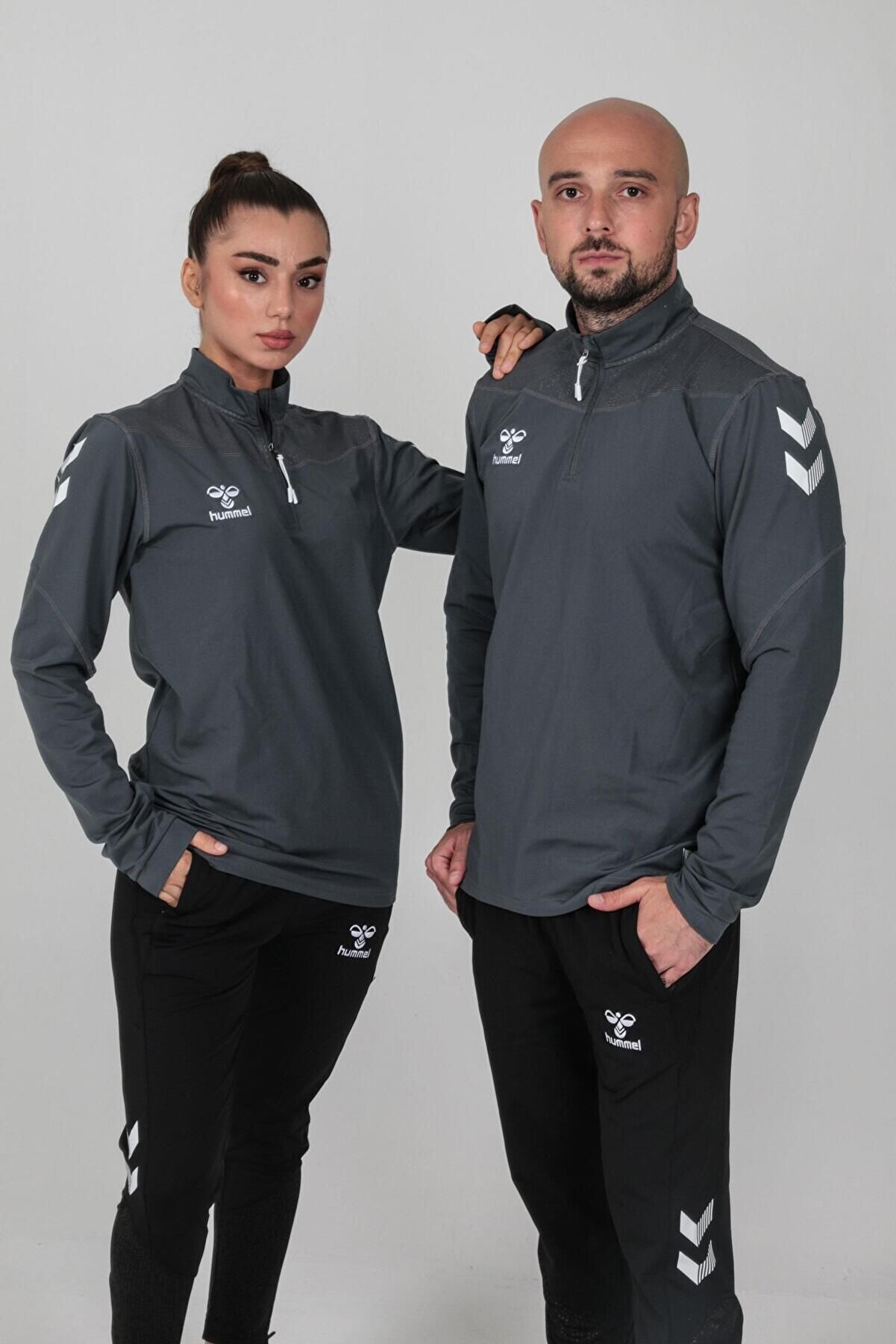 Hummel Oregon Antrenman Eşofman Üstü Antrasi̇t