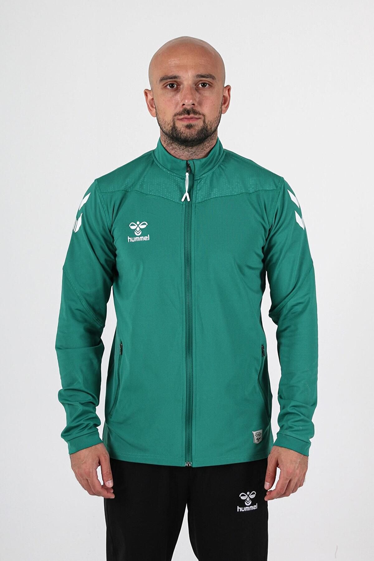 Hummel Oregon Kamp Eşofman Üstü Yeşi̇l