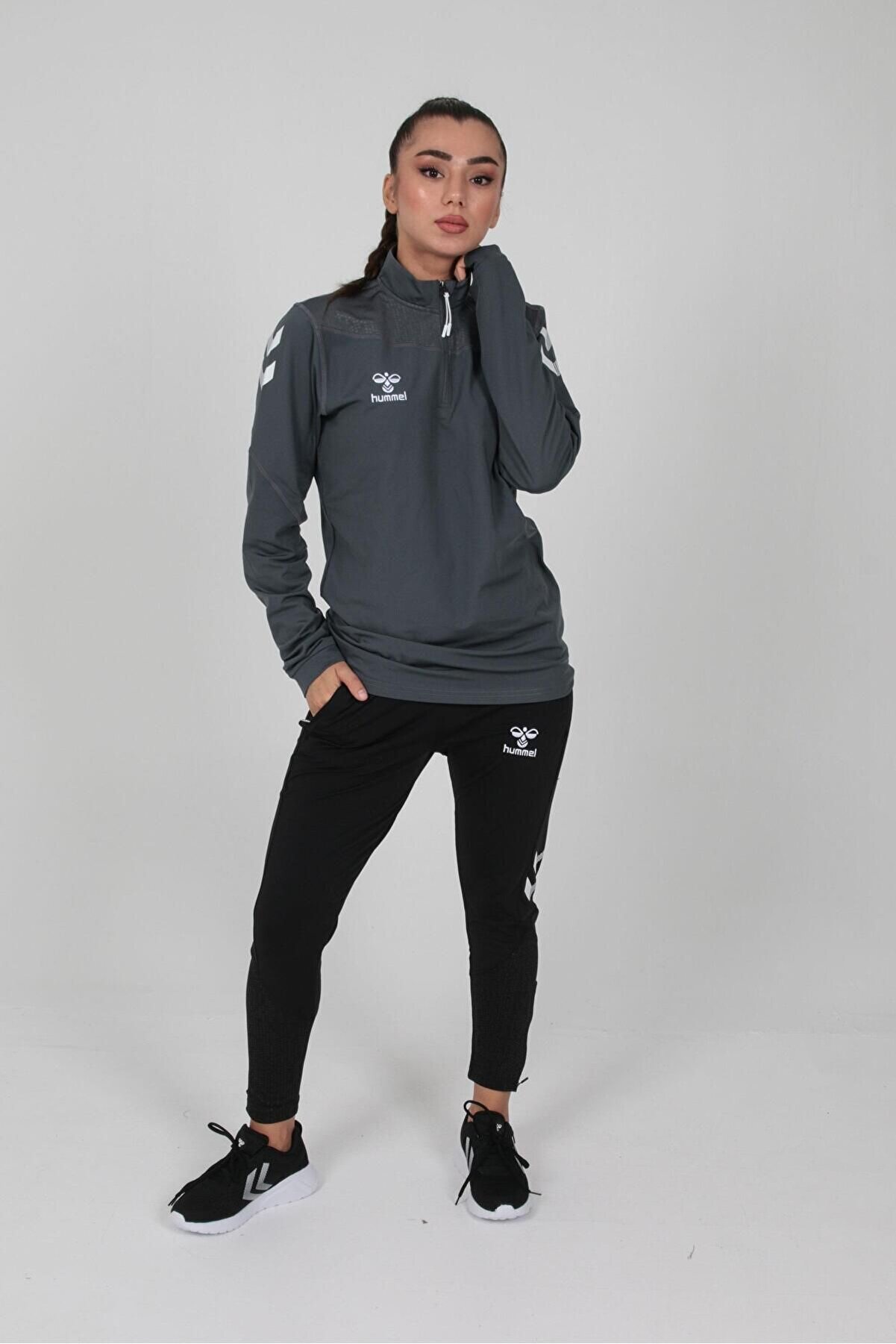 Hummel Oregon Antrenman Eşofman Üstü Antrasi̇t