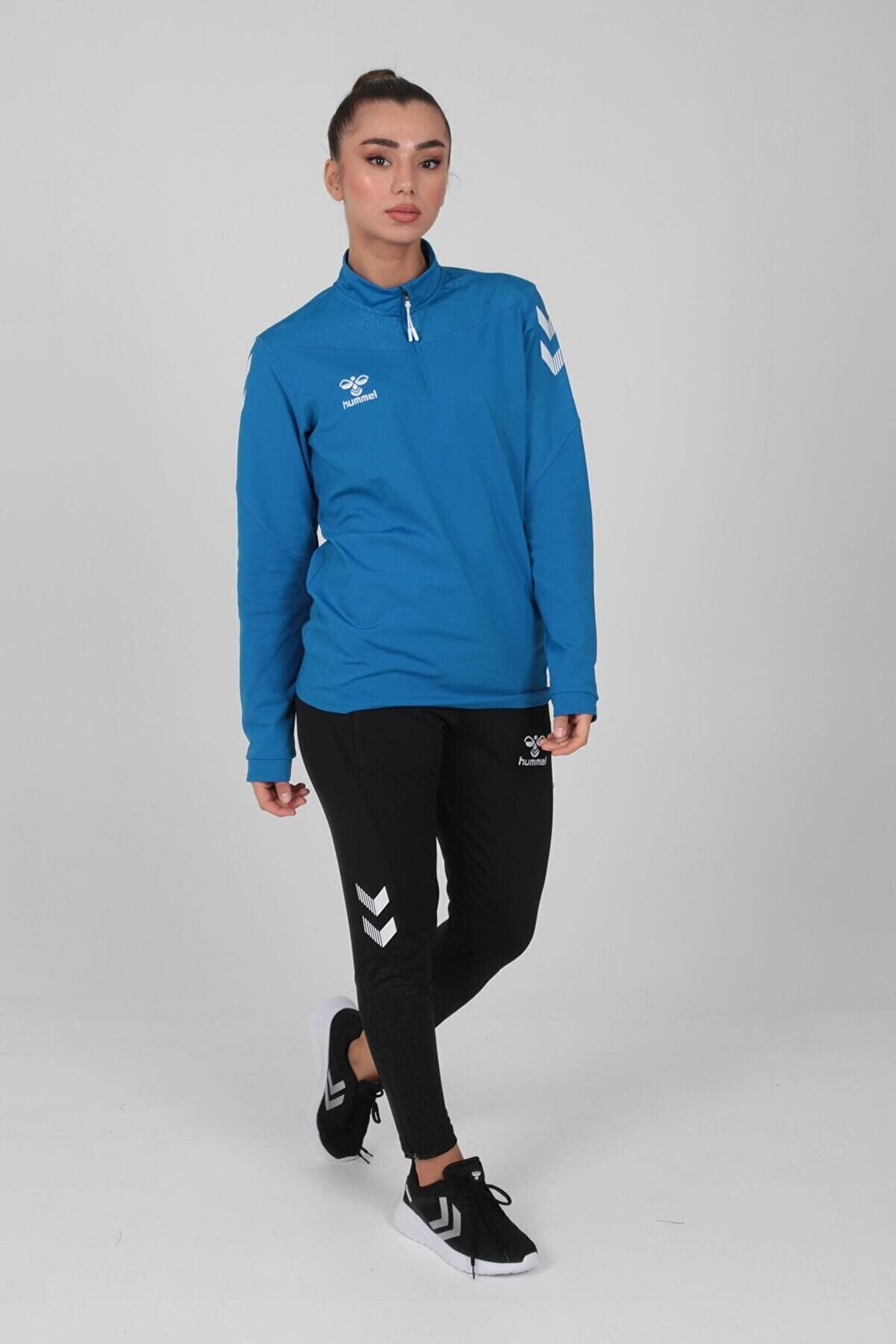 Hummel Oregon Antrenman Eşofman &Uuml;st&uuml; Saks Mavi̇