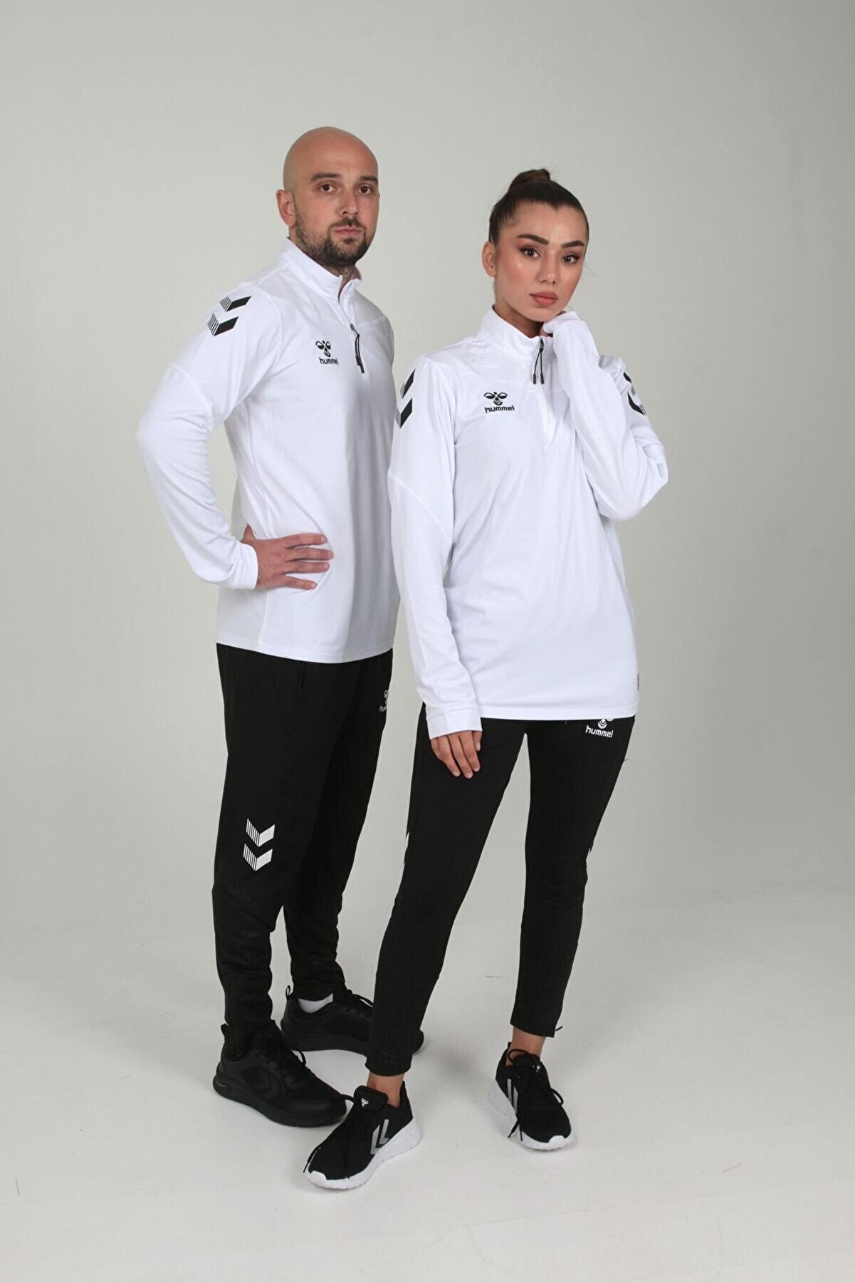 Hummel Oregon Antrenman Eşofman Üstü Beyaz