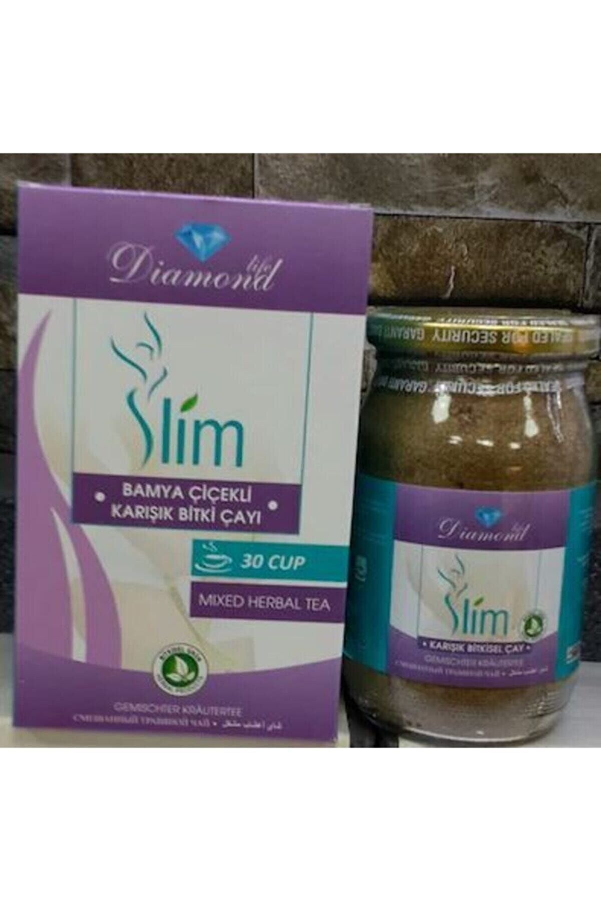Li̇fe Di̇amond Sli̇m Bamya Çi̇çekli̇ Karışık Bi̇tki̇ Çayı 30 Lu