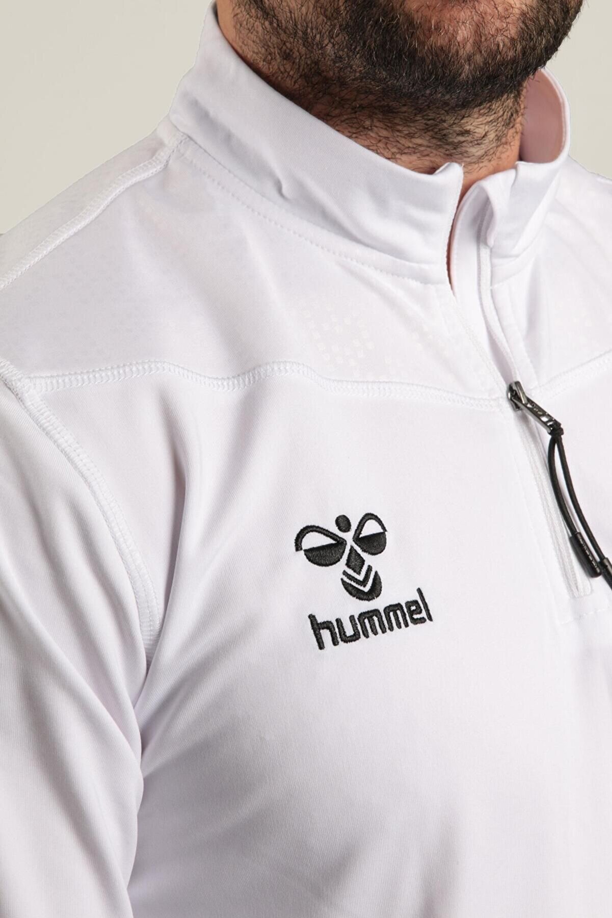 Hummel Oregon Antrenman Eşofman Üstü Beyaz