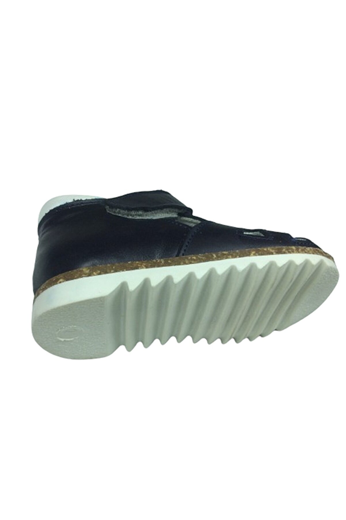 1001 Bebe Erkek Çocuk Sandalet Laci̇vert Bi̇lekten Cırtlı