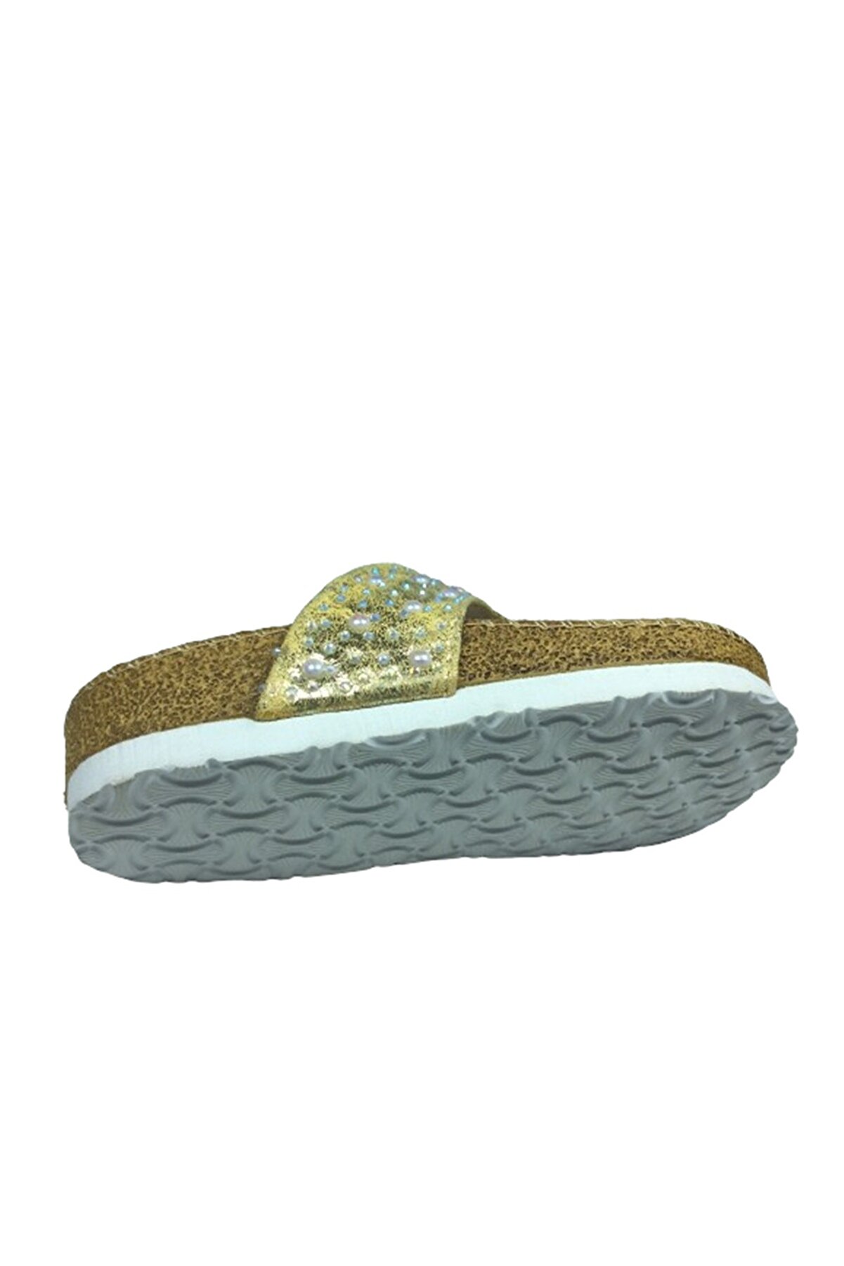 1005 Pati̇k Kız Çocuk Dore Inci̇li̇ 1 Terli̇k Parmak Arası Abi̇ye Taşlı