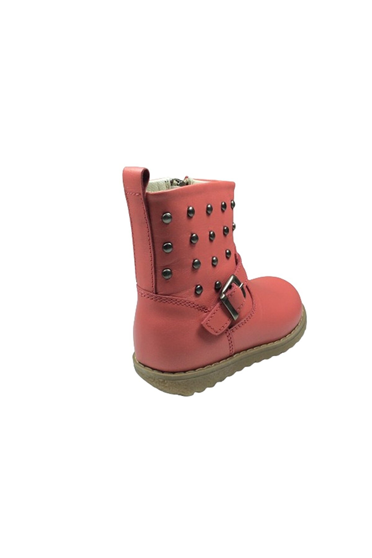 1005 Kız Çocuk Bot Mercan Troklu % 100 Deri̇ Ortopedi̇k Anatomi̇k 2143 Klt