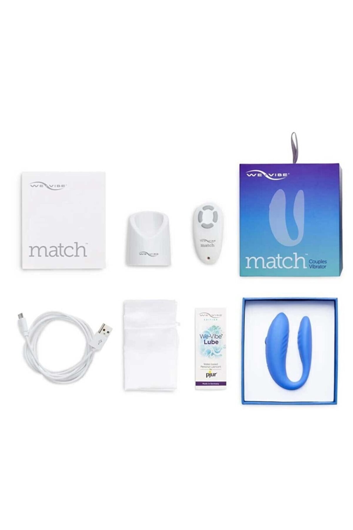 We-Vi̇be Match Couples Vi̇brator &Ccedil;i̇ftlere &Ouml;zel L&uuml;ks Vi̇brat&ouml;r