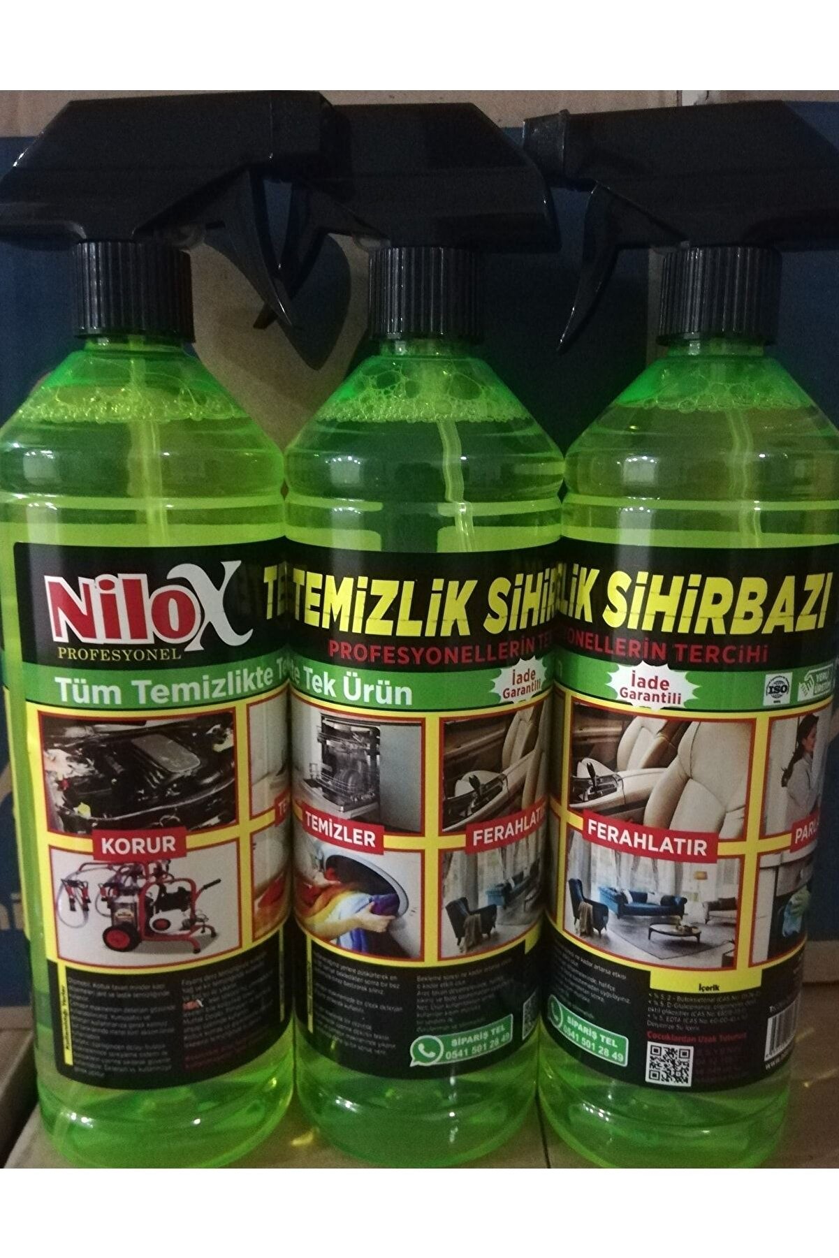 Ni̇lox Ni̇lox Temi̇zli̇k Si̇hi̇rbazı Leke S&ouml;k&uuml;c&uuml; 1 Lt