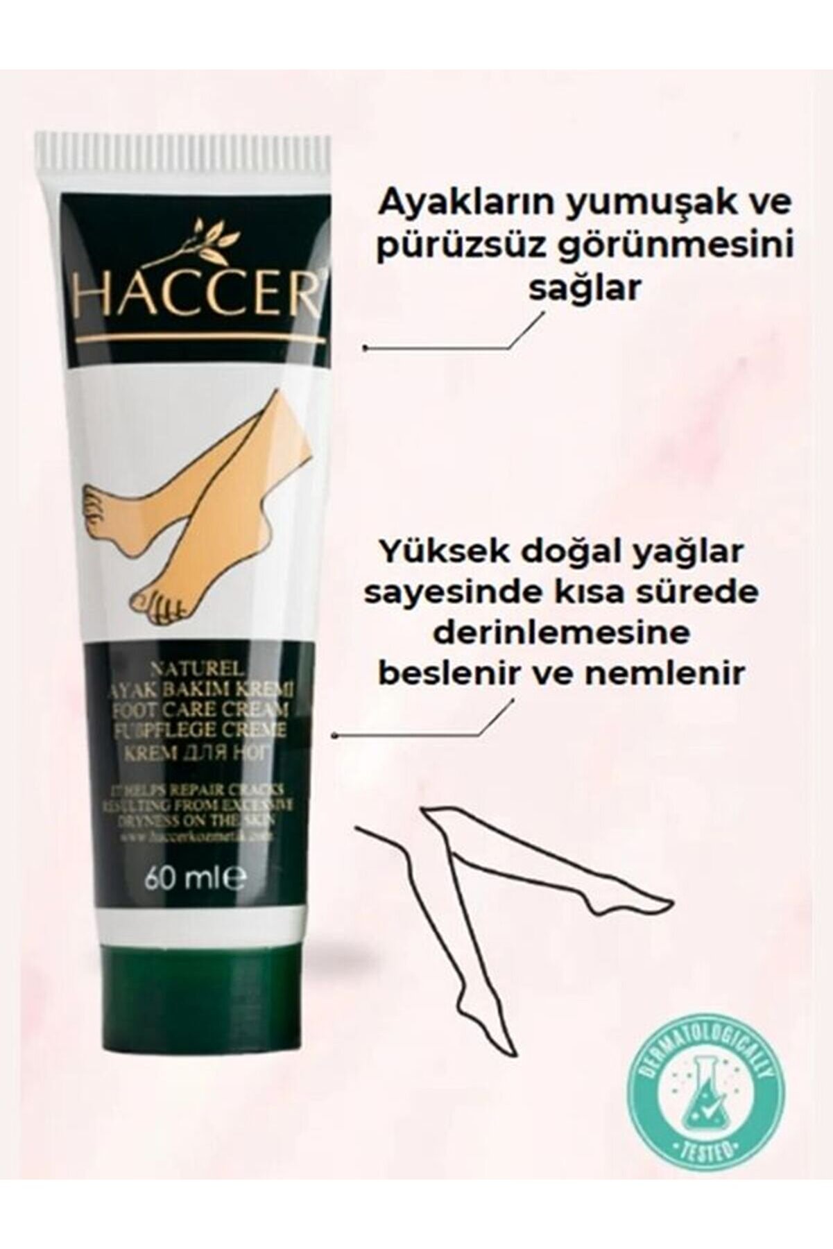 Ayak Bakım Kremi̇ Topuk Çatlak Kremi̇ 60 Gr