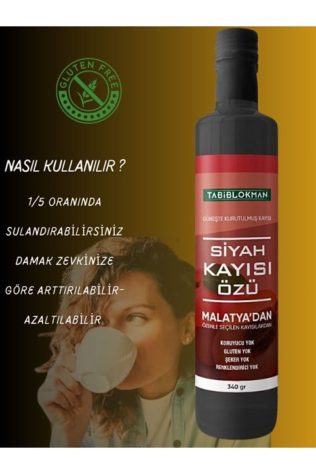 Si̇yah Kayısı Özü